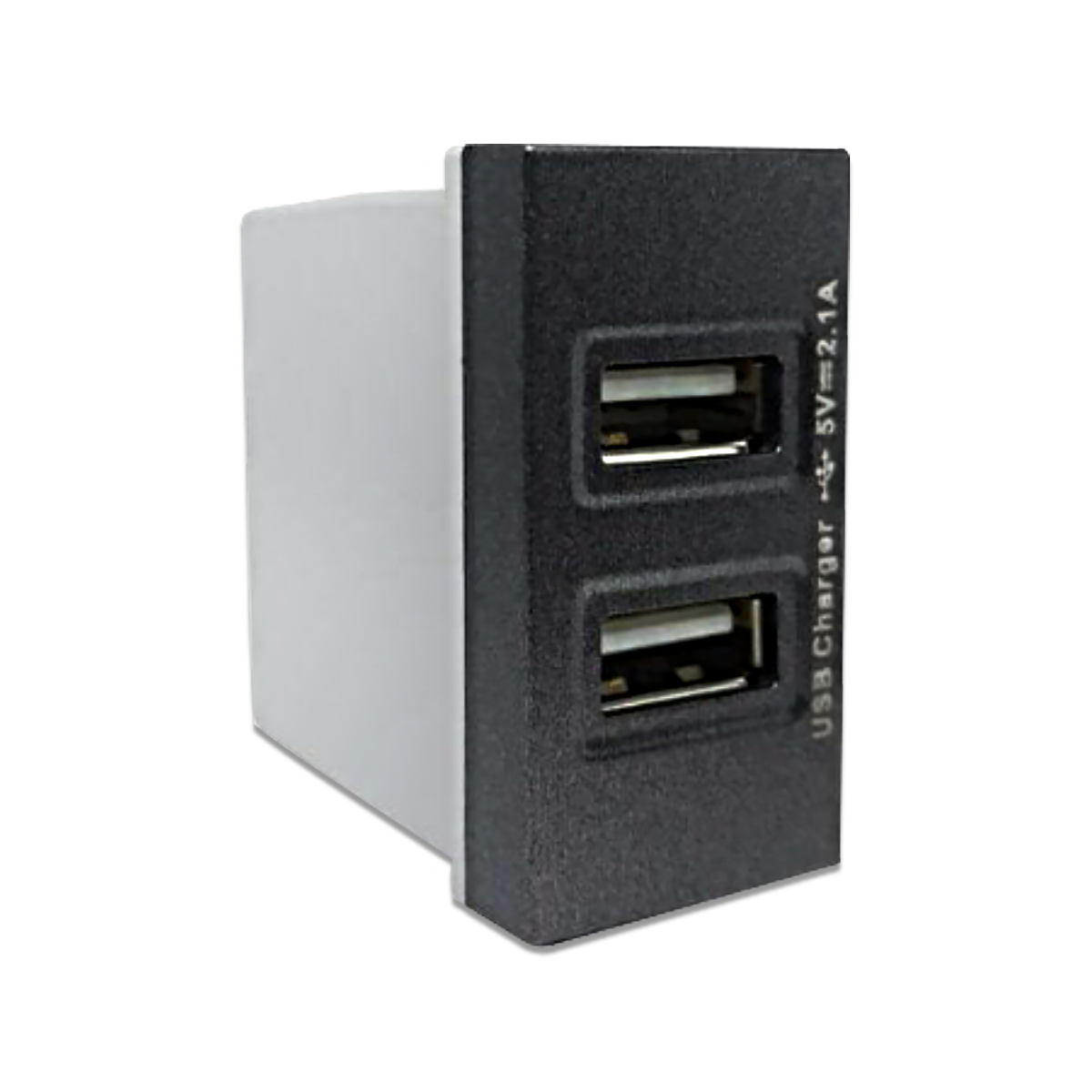 NANO เต้ารับ USB 2.1A 5V ขนาด 1 ช่อง Urban Series สีดำ รุ่น UR-USB01B