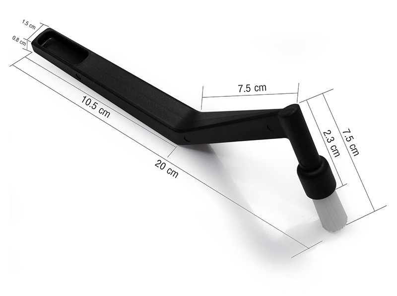 Brush cleaning head group coffee machine