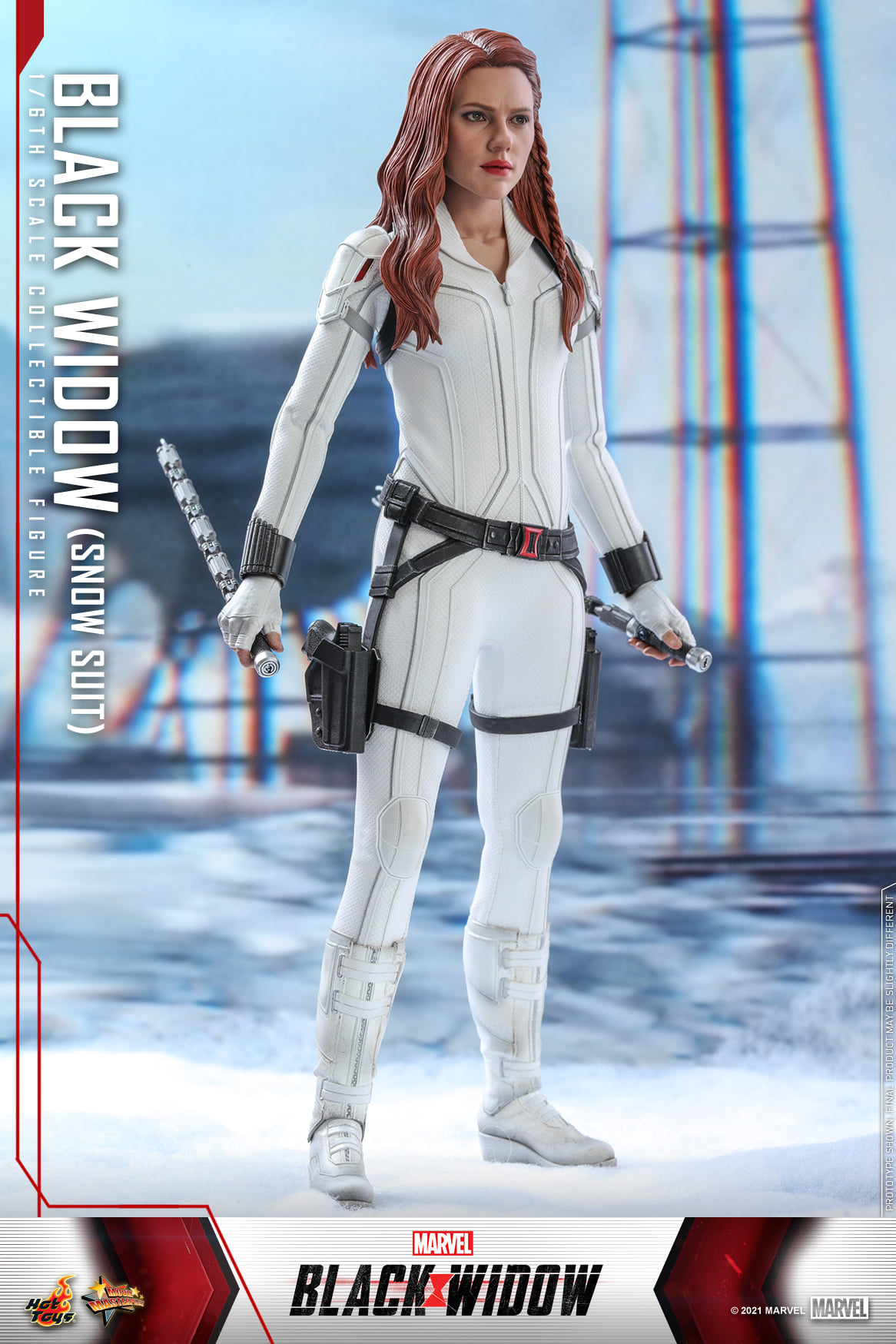 Hot Toys MMS601 1/6 Black Widow - Black Widow (Snow Suit Version)