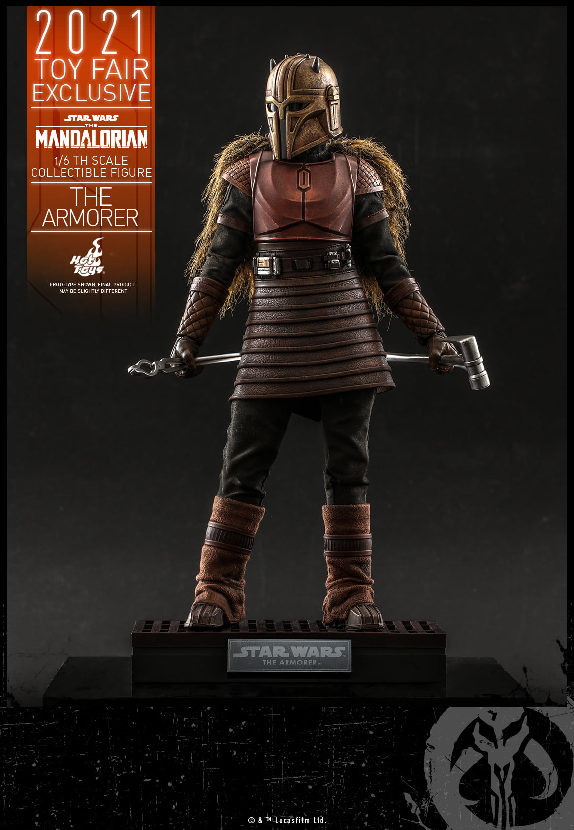 Hot Toys TMS044 16 Star Wars The Mandalorian™ - The Armorer™ [Toy Fair Exclusive 2021]