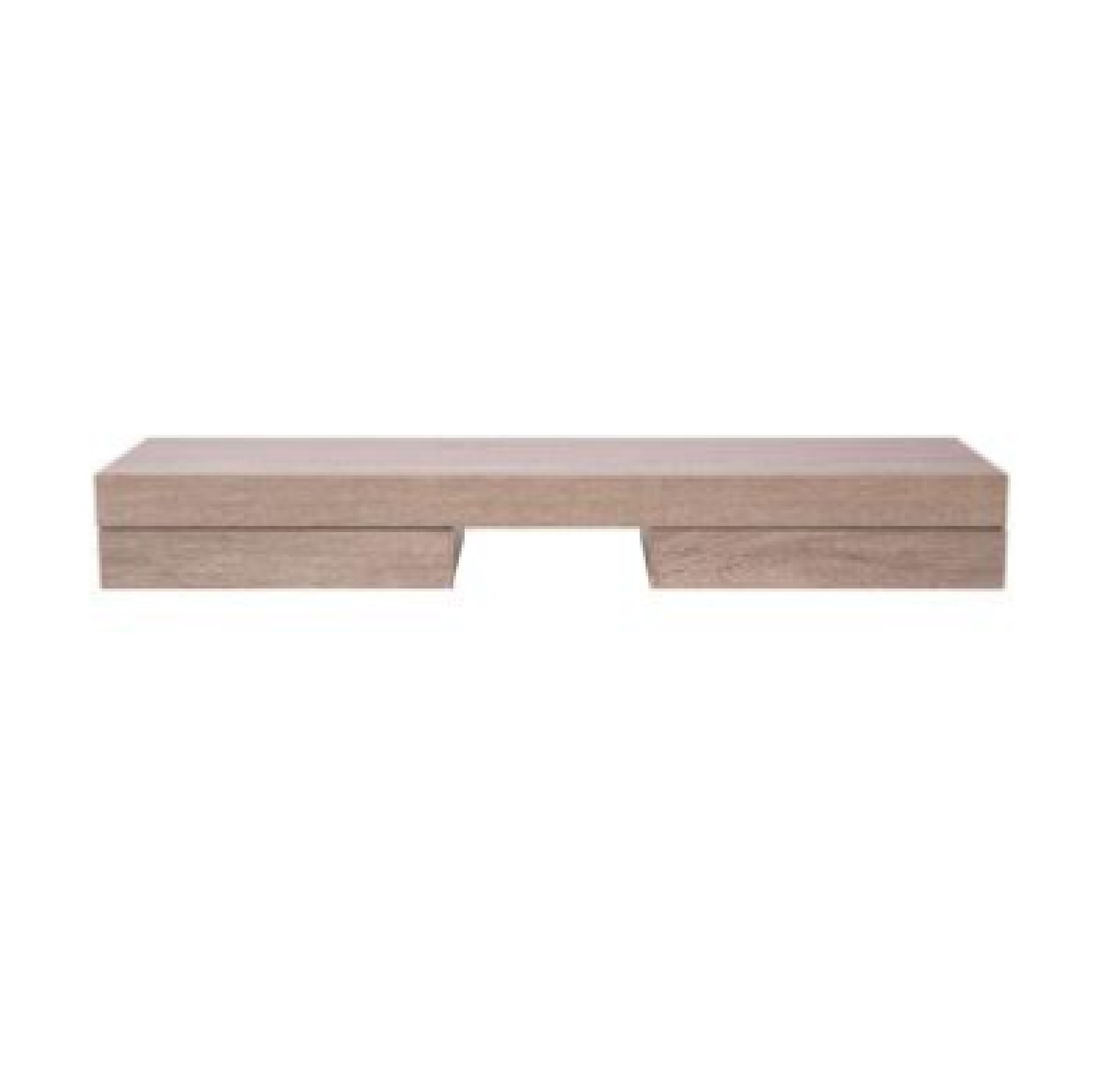 แผ่นชั้นไม้ซ่อนขาปิดผิวเมลามีนลิ้นชัก2ช่อง Floating KASSA HOME รุ่น HT-TL2202-OK ขนาด 90x23x10.5 ซม.