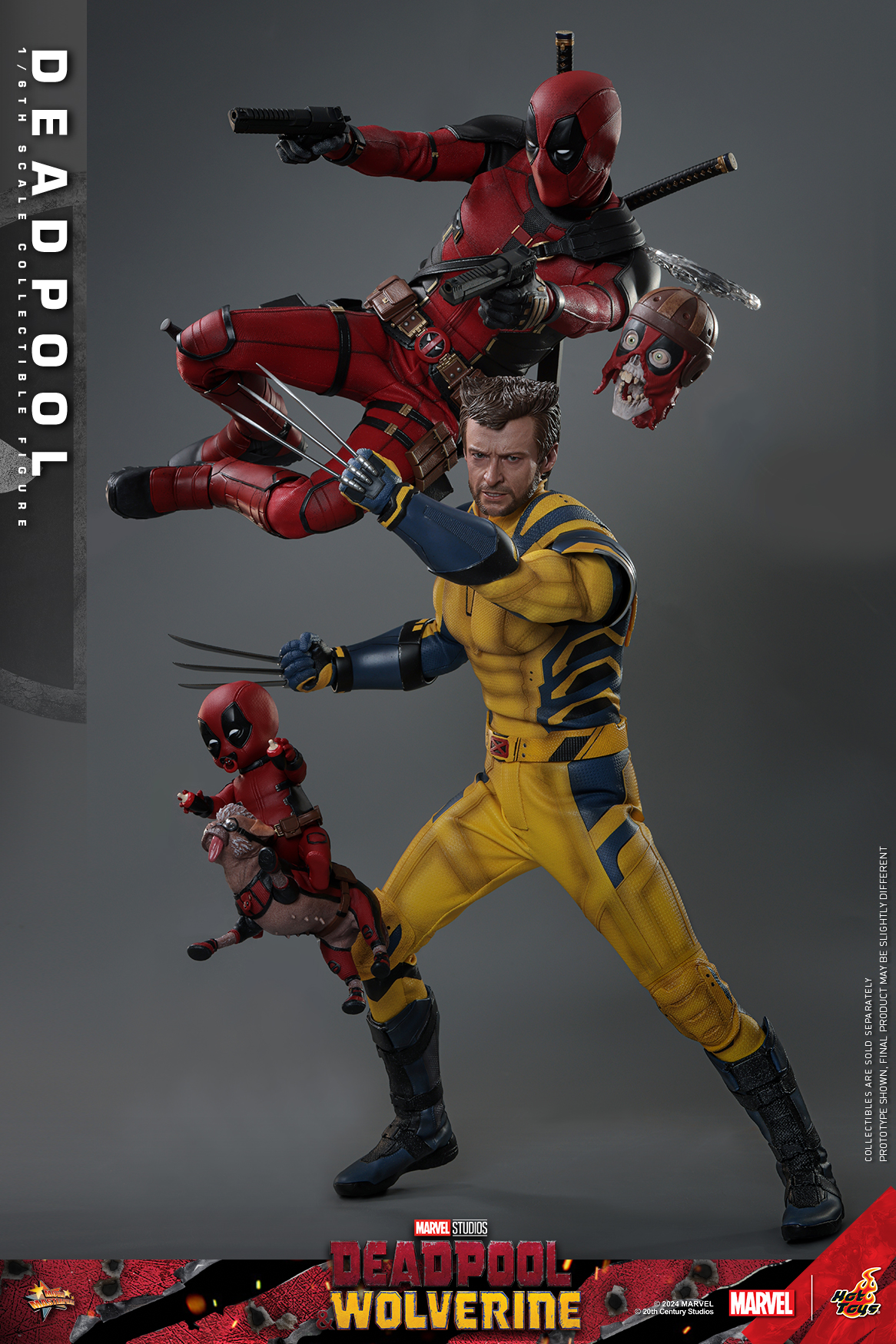Hot Toys MMS746B Deadpool & Wolverine - Deadpool (Special Edition)