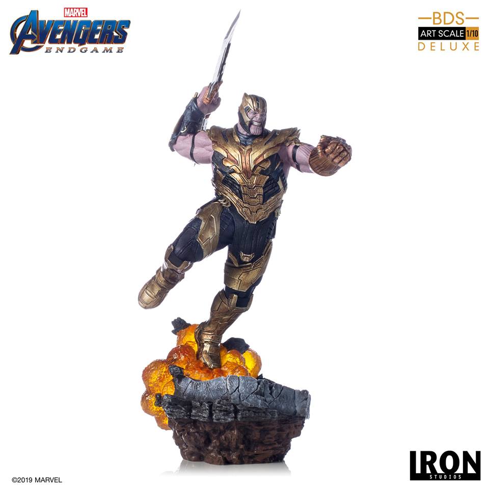 Iron Studios BDS Deluxe Art Scale 1/10 Avengers Endgame - Thanos