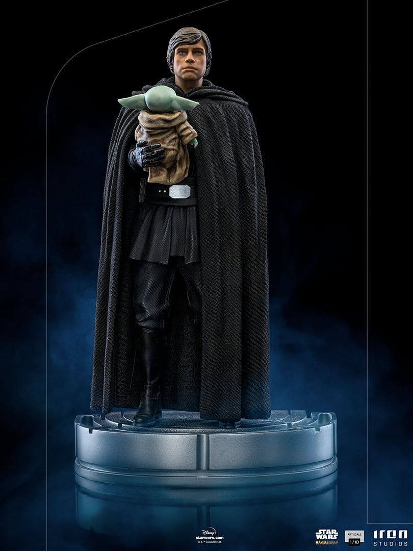 Iron Studios Art Scale 1/10 The Mandalorian - Luke Skywalker and Grogu