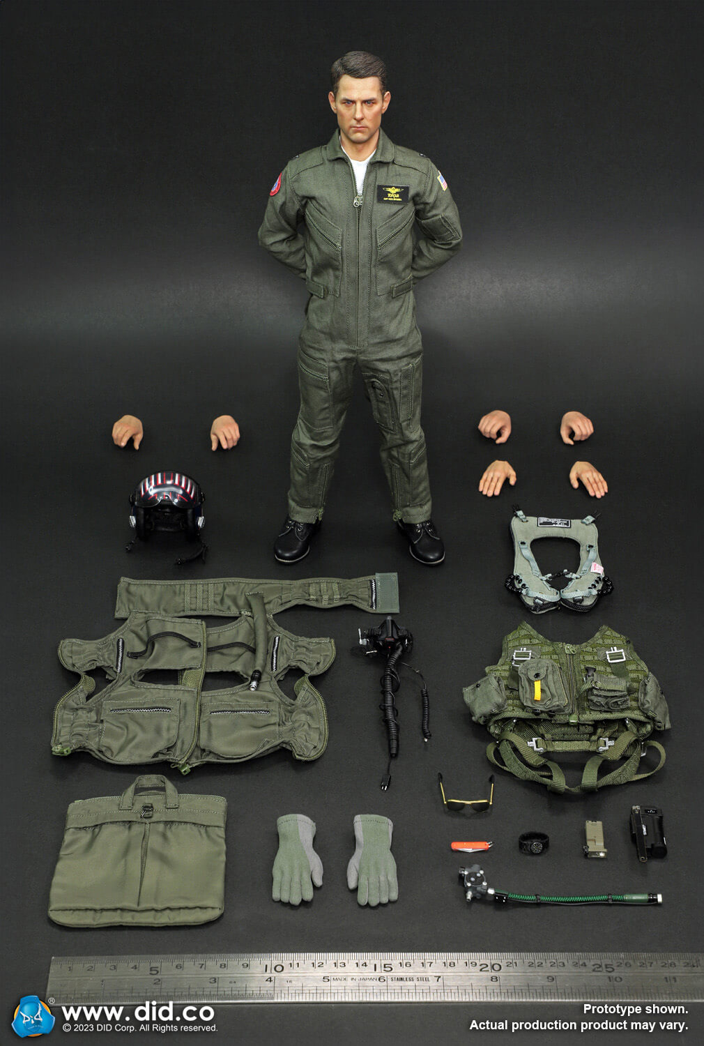 DID MA80170 1/6 The US Navy Fighter Weapons School Instructor F/A-18E Pilot – Captain Mitchell