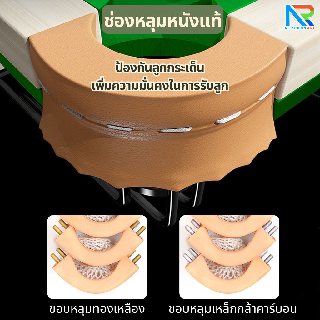 โต๊ะบิลเลียด โต๊ะสนุ๊กเกอร์ 7 หลุม ขนาด (W)60 x (L)210 x (H)79 cm. พร้อมไม้คิวและลูกบิลเลียด 6 ลูก