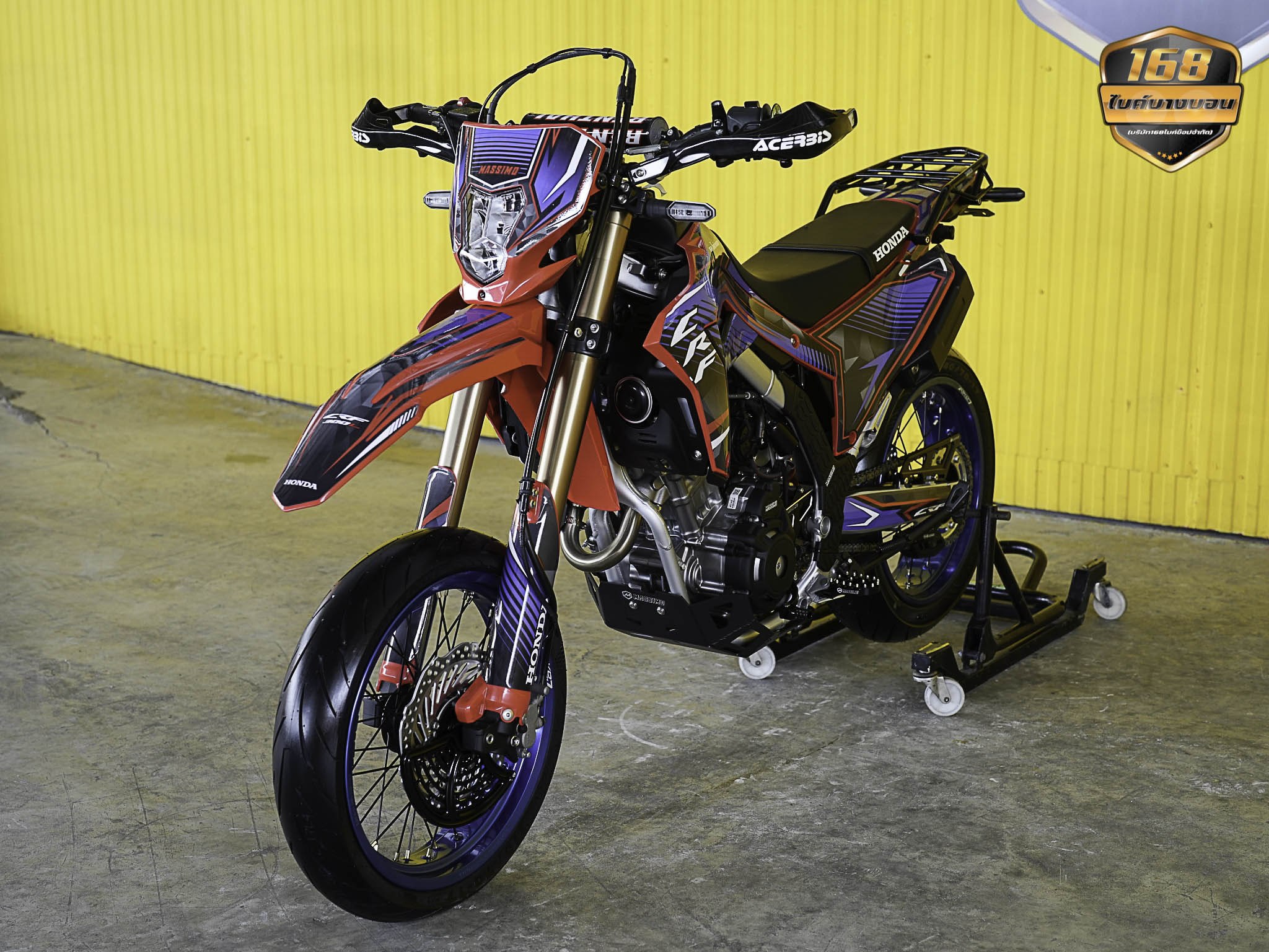 NEW Honda CRF300 L 2025 super moto (รถป้ายเเดงเเต่งให้ครบ สด-ผ่อน )