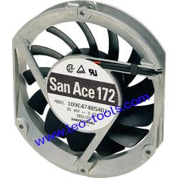 DC Fan San Ace 172 109E4724H401 DC24V 1.0A 172x147x25 mm. SANYO DENKI