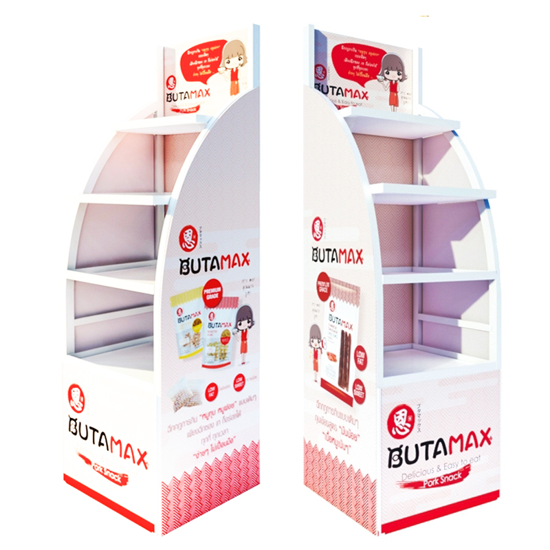 ชั้นวางสินค้าเหล็ก 4 ชั้น ขนาด (W)45 x (D)45 x (H)150 ซม. (ถอดประกอบได้) รับน้ำหนักได้ดี