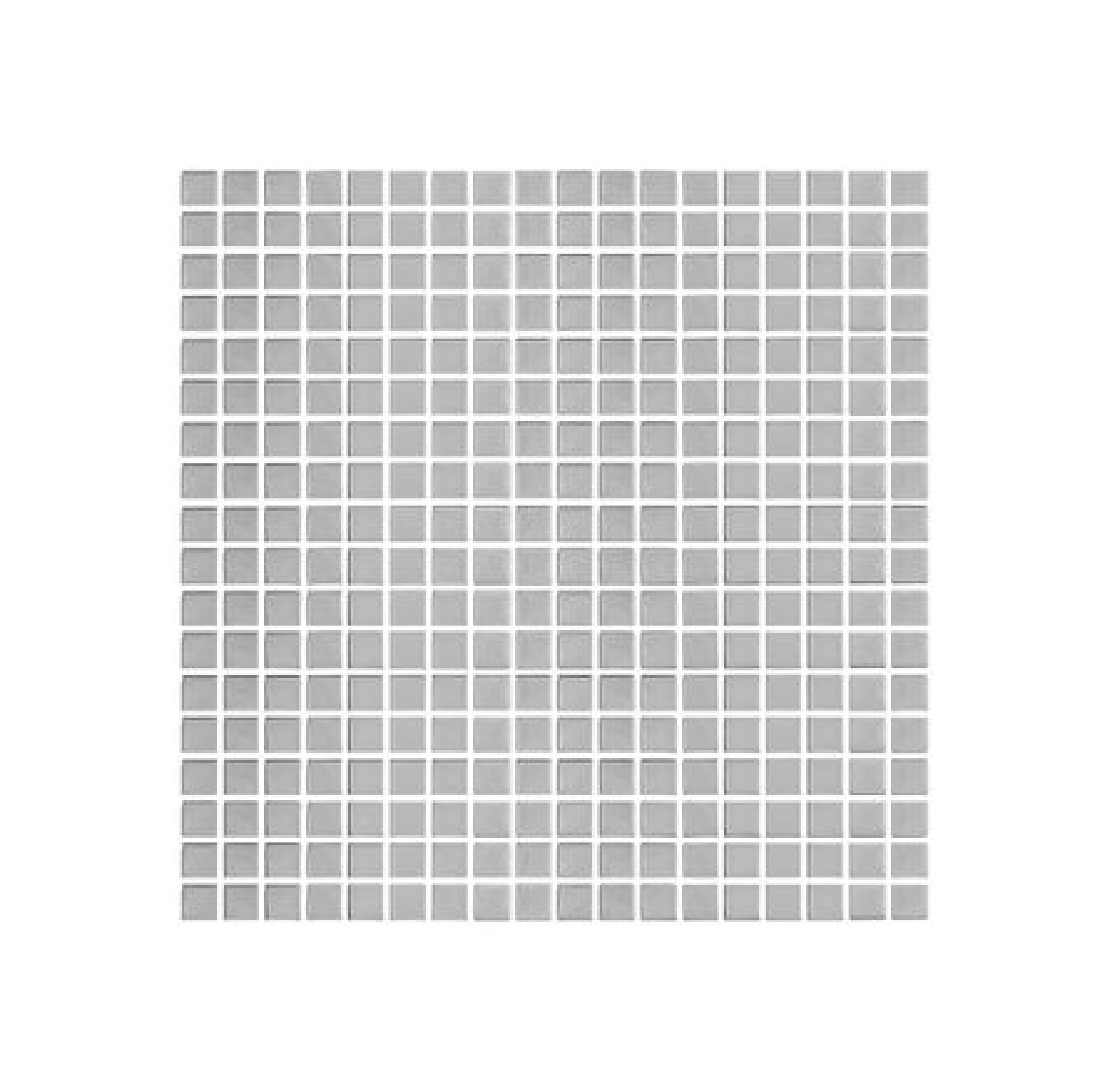 กระเบื้องโมเสกแก้ว KASSA รุ่น KMS-CH16 ขนาด 30 x 30 ซม. สีเงิน