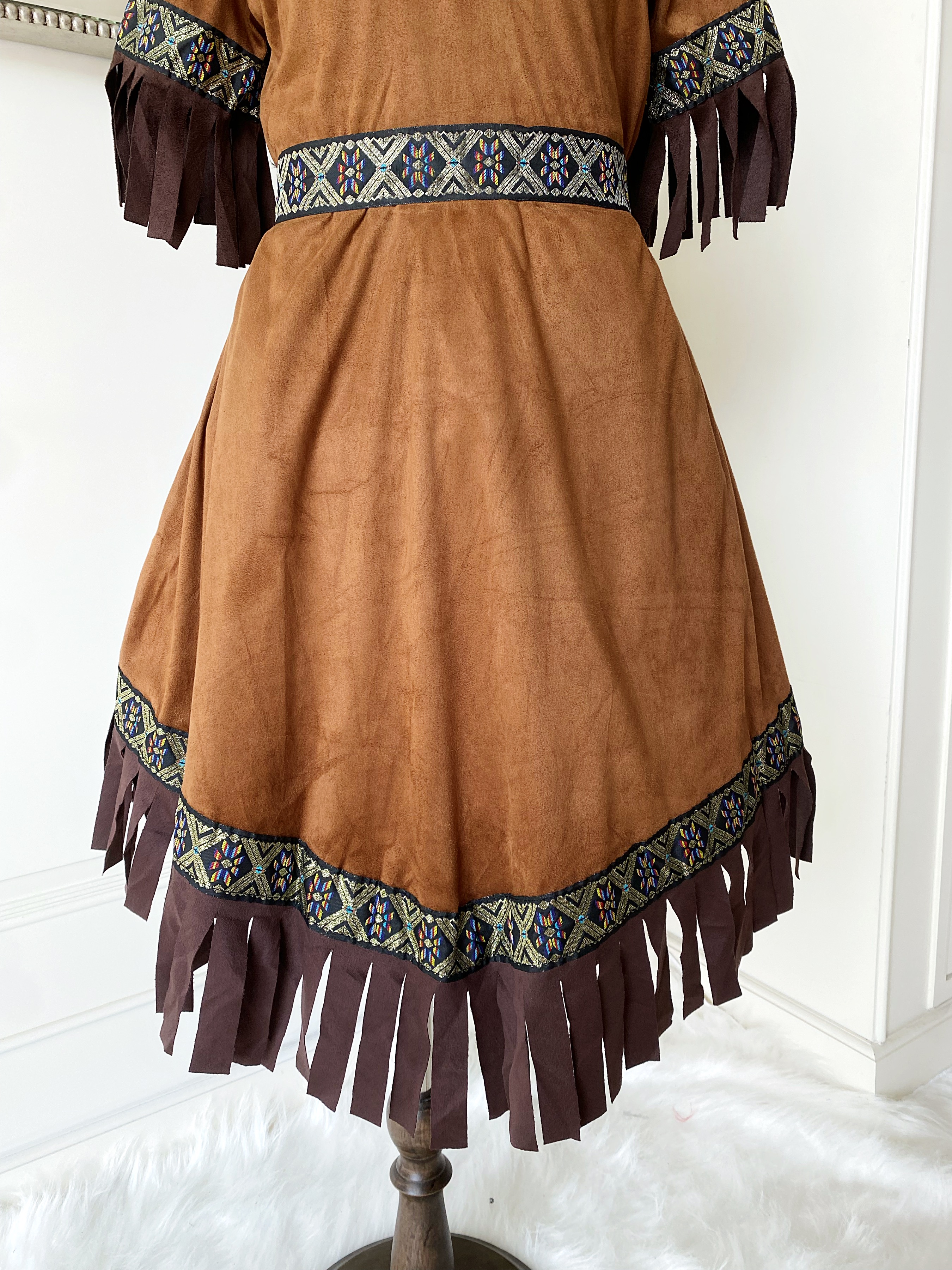 ชุดคอสเพลย์ ชุดอินเดียนแดงเด็กหญิง (Red Indian)