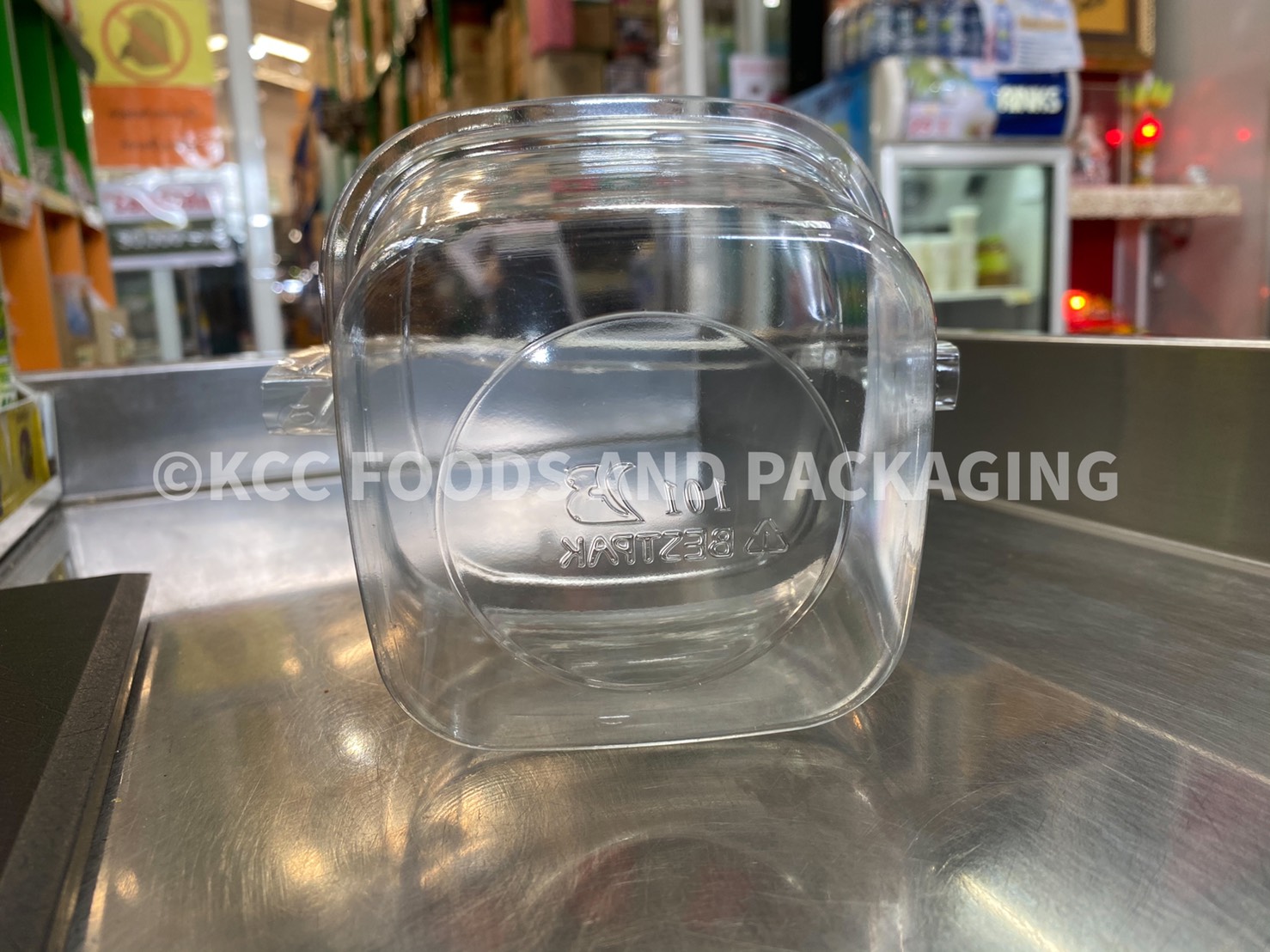 กล่องพลาสติก กระเช้ากลาง BP 101 (50ใบ) สอบถามราคาล่าสุดได้ที่ Line : @kccfood