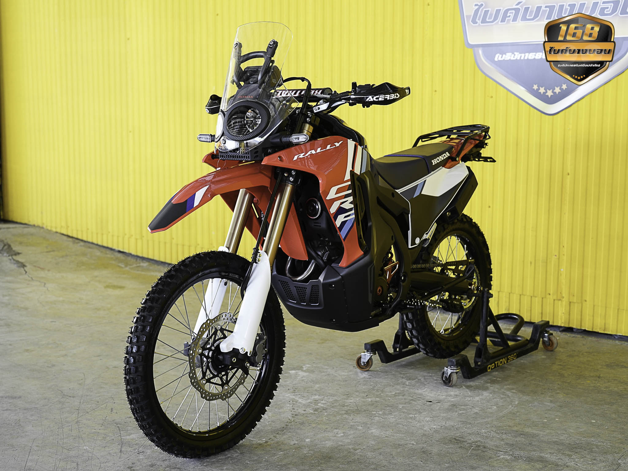 Honda CRF300 RALLY 2025 (รถป้ายเเดงเเต่งให้ครบ สด-ผ่อน )