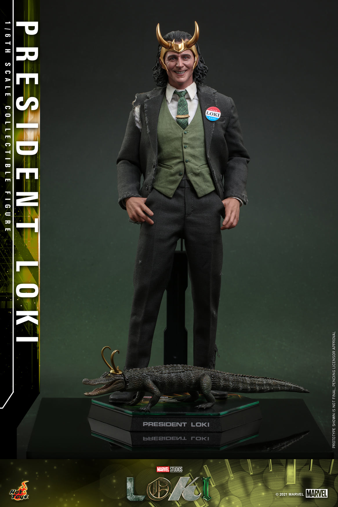 Hot Toys TMS066 1/6 Loki - President Loki