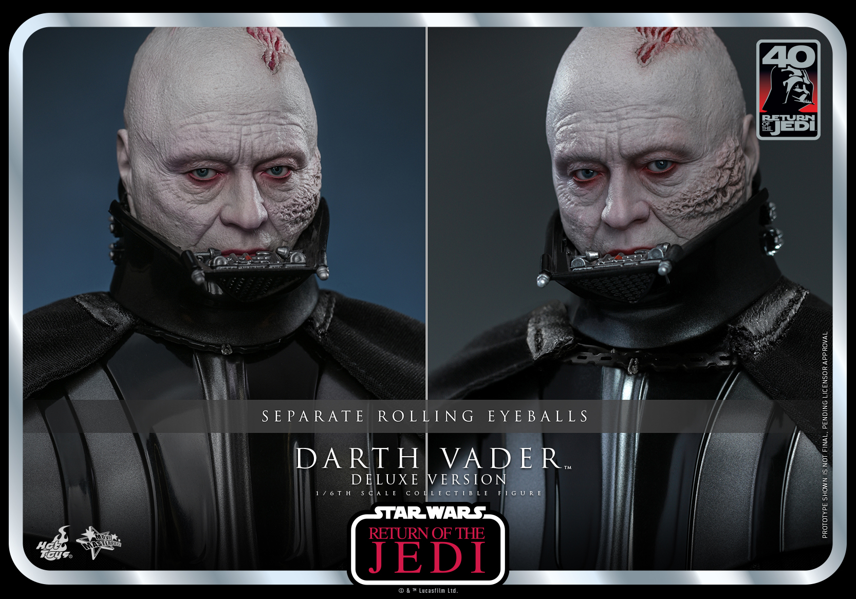 Hot Toys MMS700 1/6 Star Wars Episode VI: Return of the Jedi ™ - Darth Vader™ (Deluxe Version)