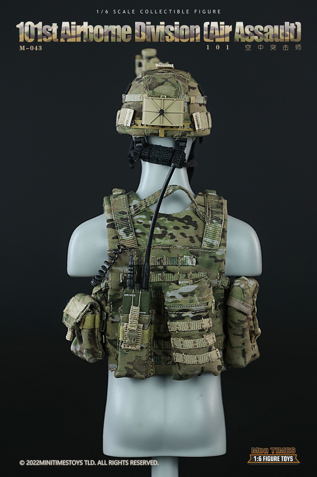 MINI TIME MT-M043 1/6 101st Airborne Division Air (Assault)