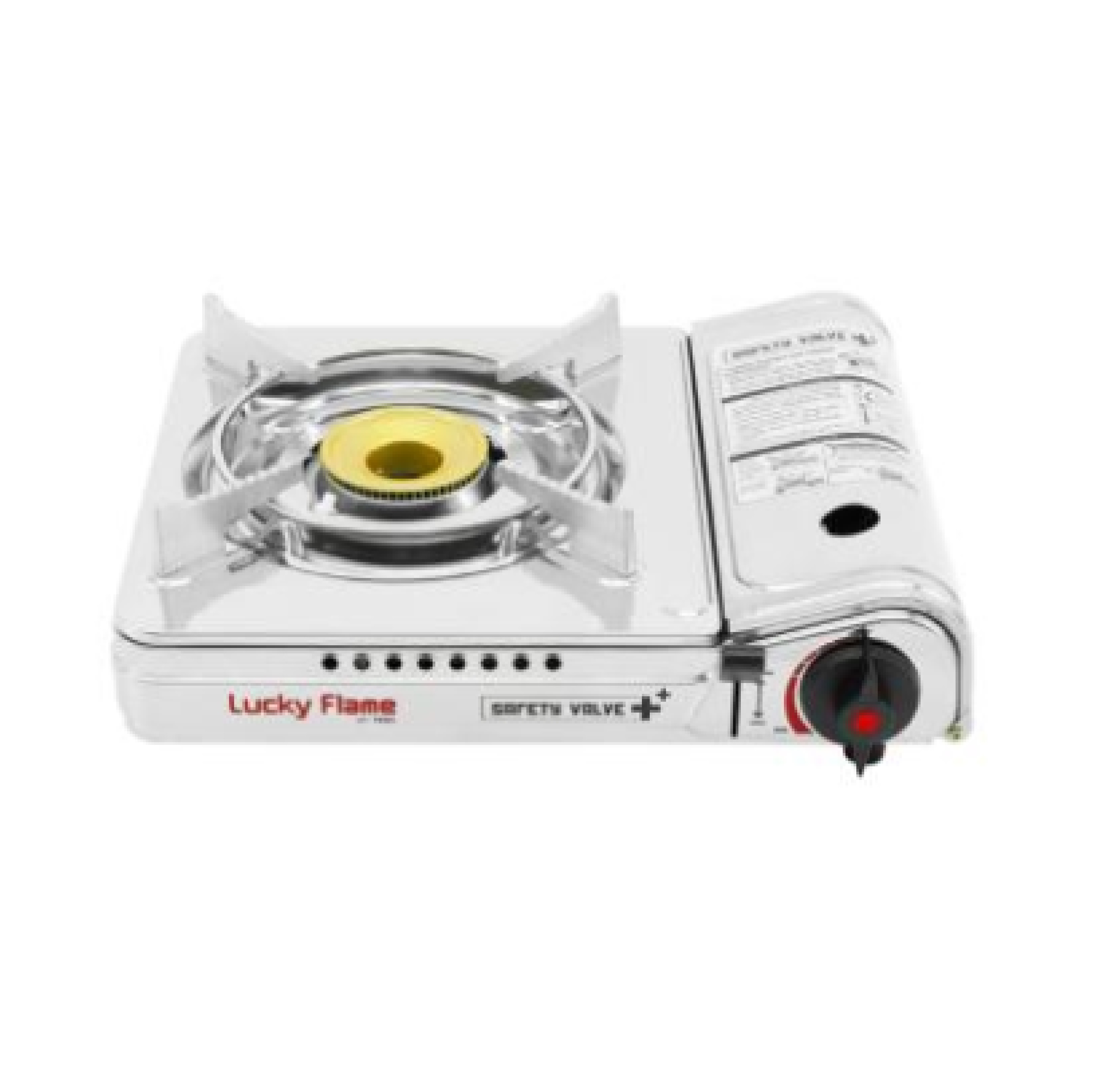 เตาแก๊สกระป๋อง LUCK FLAME รุ่น LF-90SD ขนาด 33.5 ซม. สีสเตนเลส