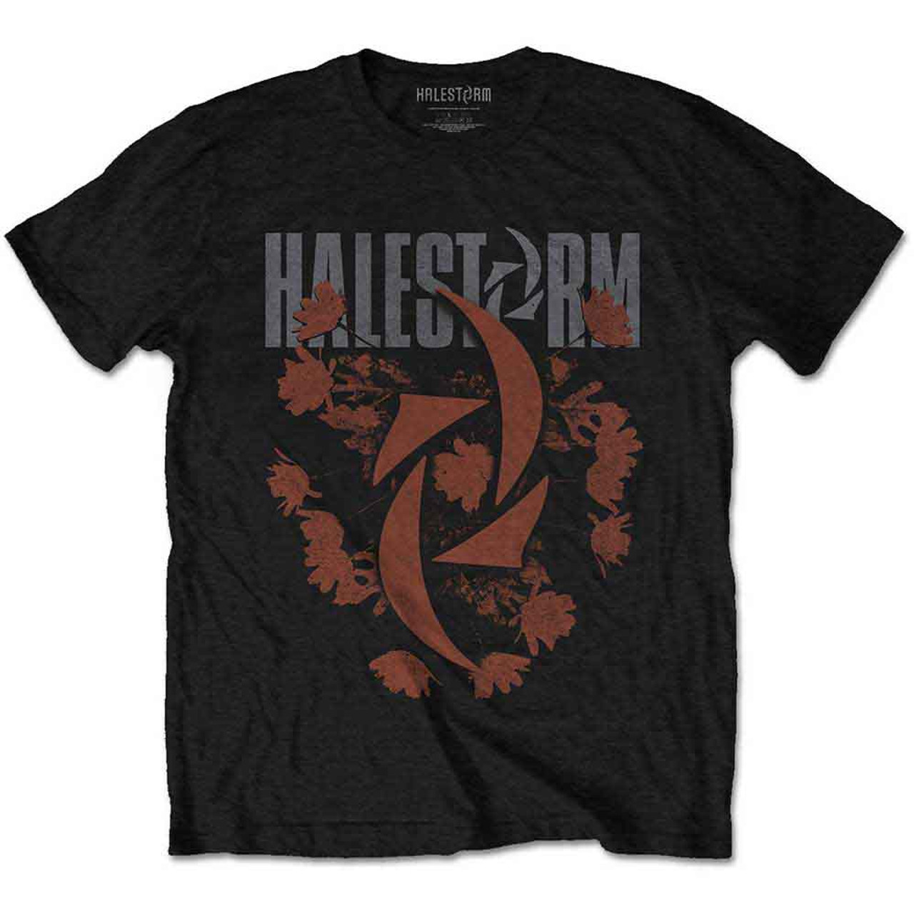 เสื้อวง Halestorm Unisex T-Shirt: Bouquet BLACK