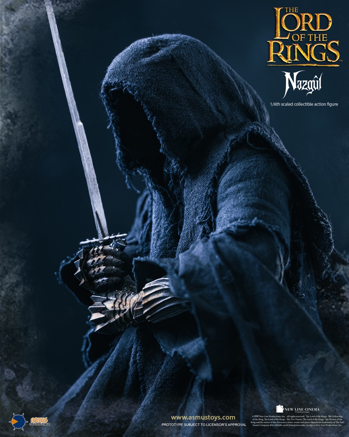 Asmus Toys LOTR005V2 1/6 The Lord of The Rings - Nazgûl