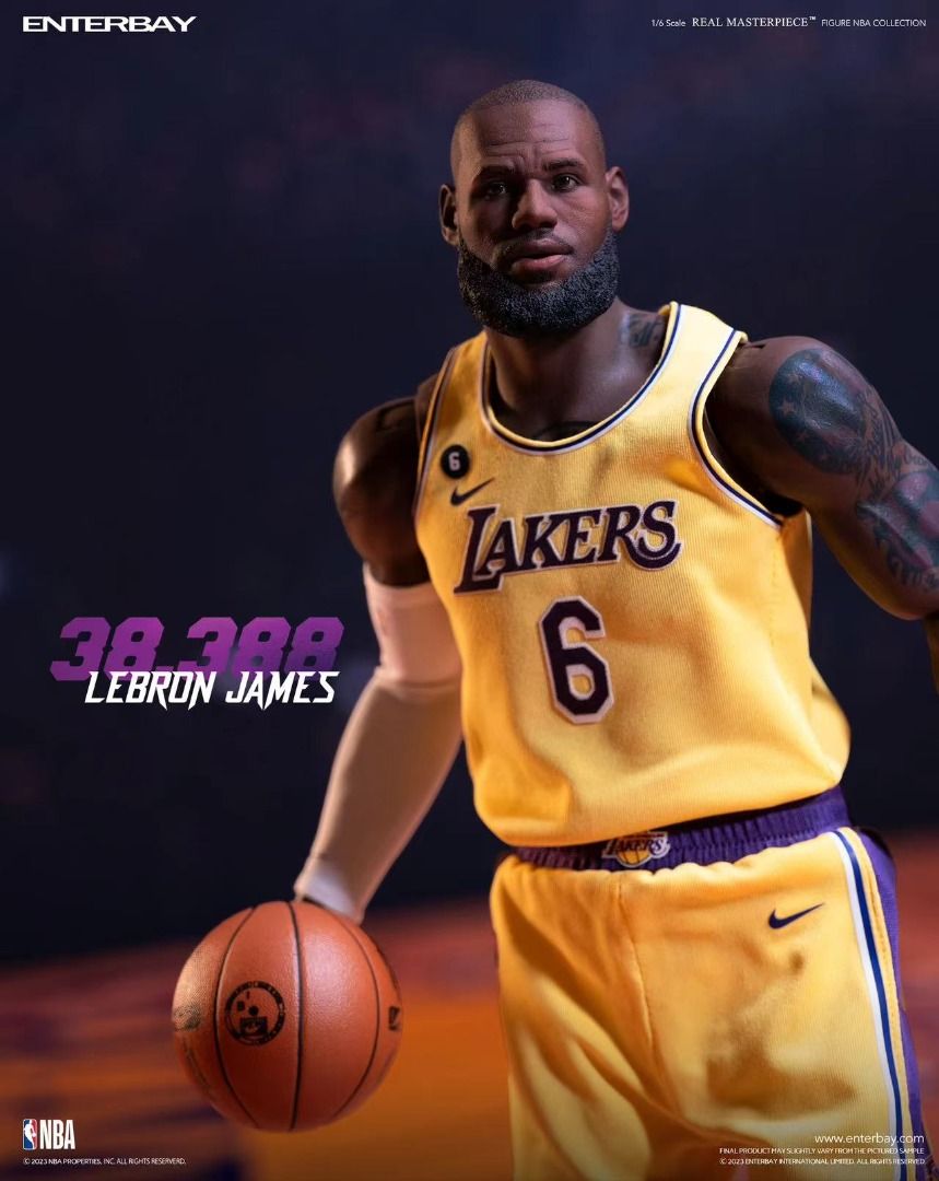ENTERBAY RM-1090 1/6 Real Masterpiece: NBA - LeBron Jame