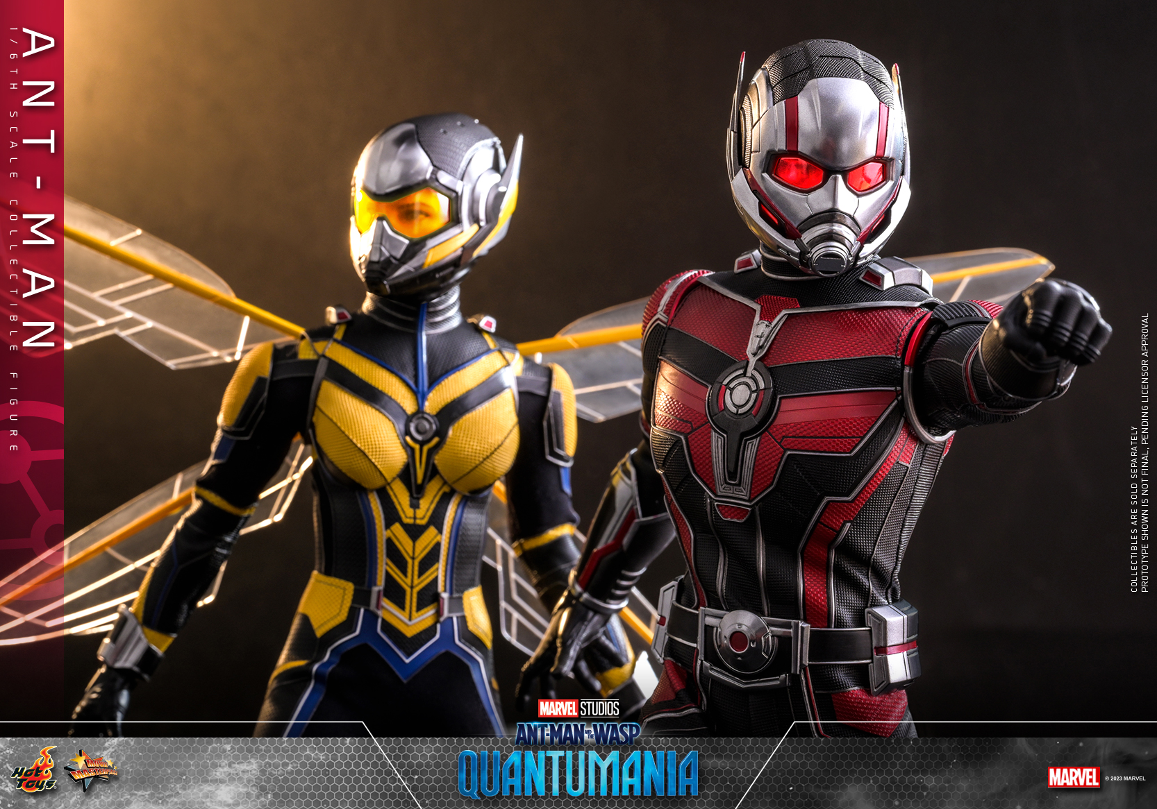 Hot Toys MMS690 1/6 Ant-Man and the Wasp: Quantumania - Ant-Man
