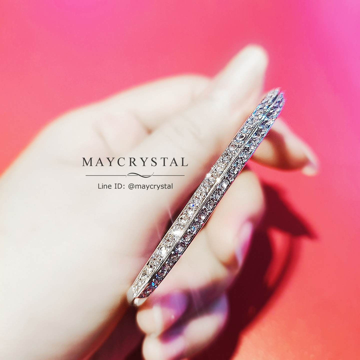 รับส่วนลดพิเศษ แคปภาพทักที่ Line ID: @maycrystal