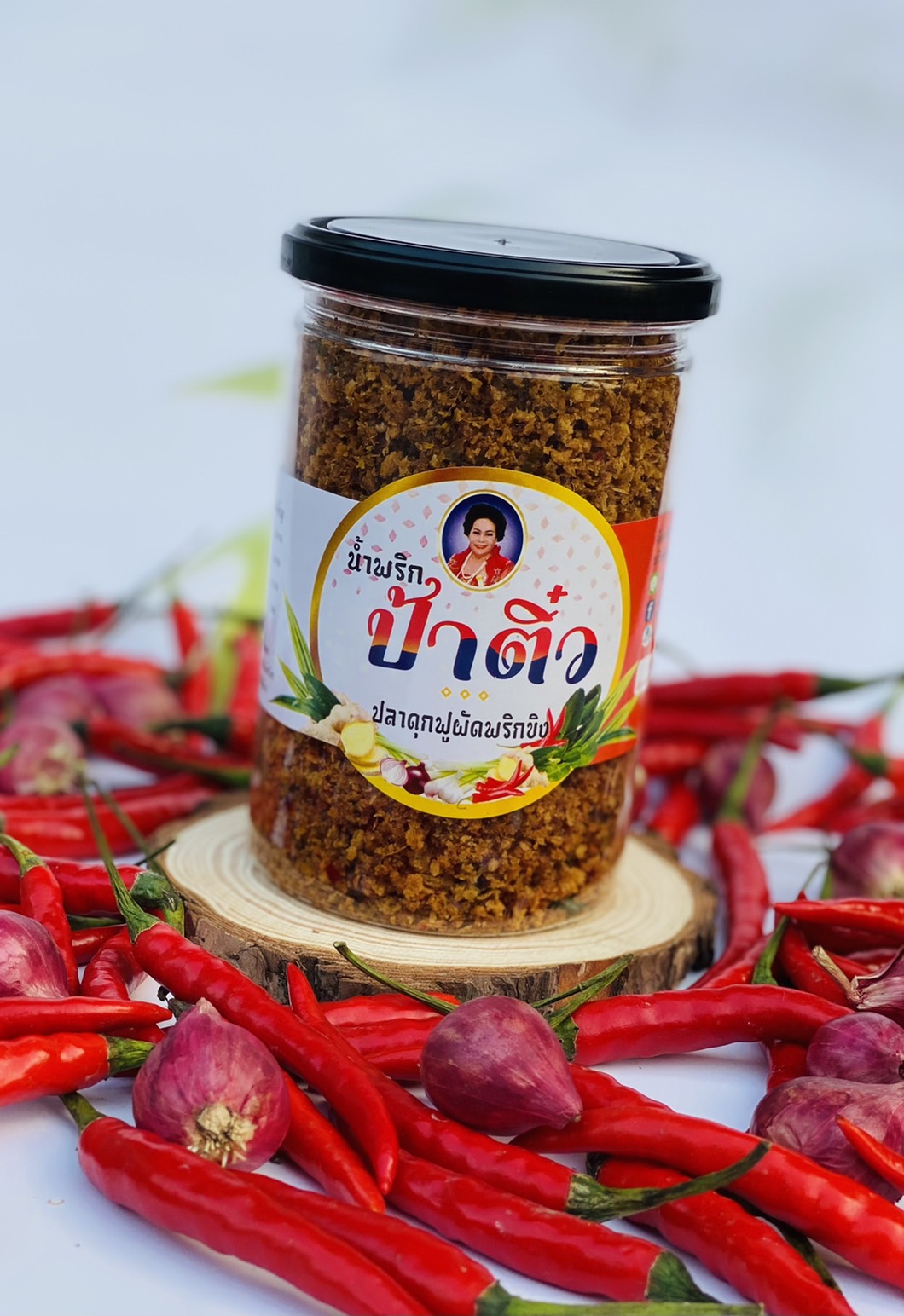 ปลาดุกฟูผัดพริกขิง