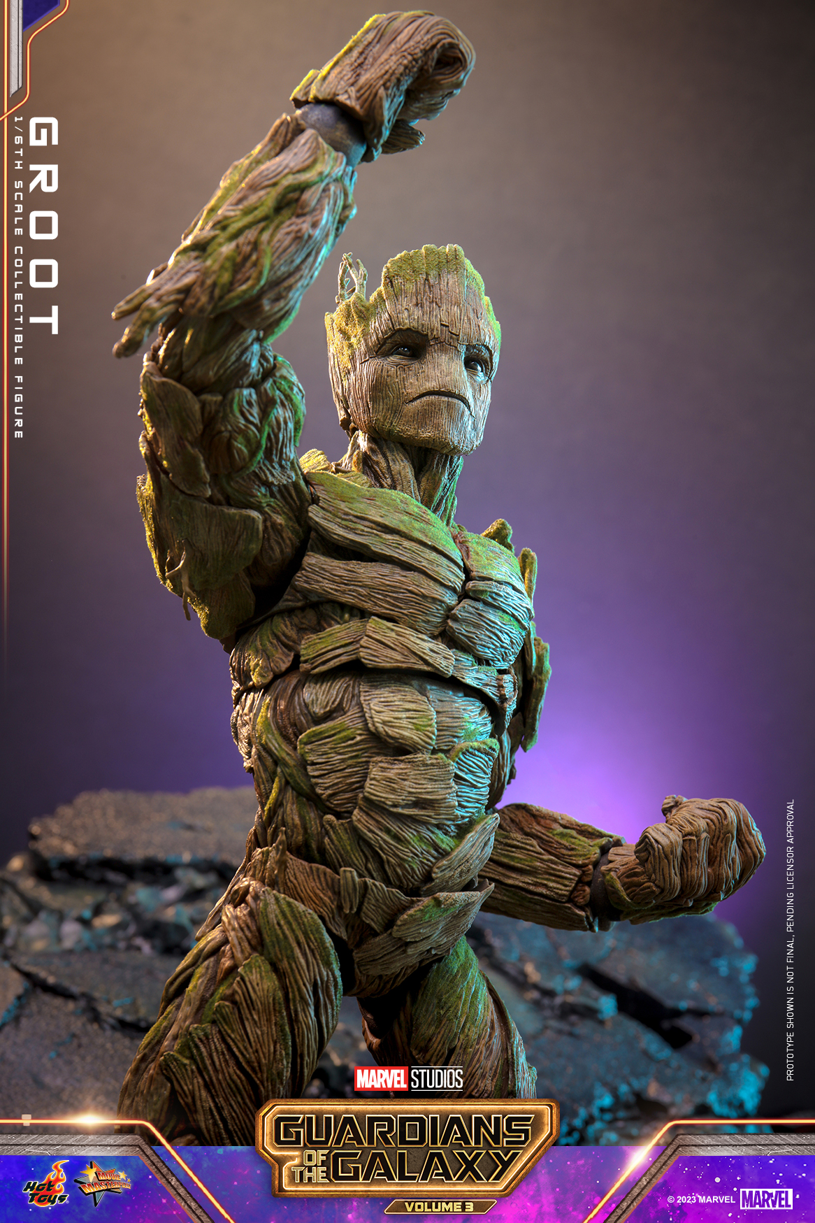 Hot Toys MMS706 1/6 Guardians of the Galaxy Vol. 3 - Groot