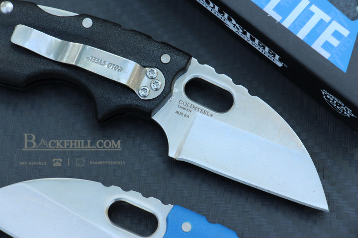 cold steel No.TUFF LITE ใบมีด JAPANESE STEEL AUS8A ( AAA ) สีดำ