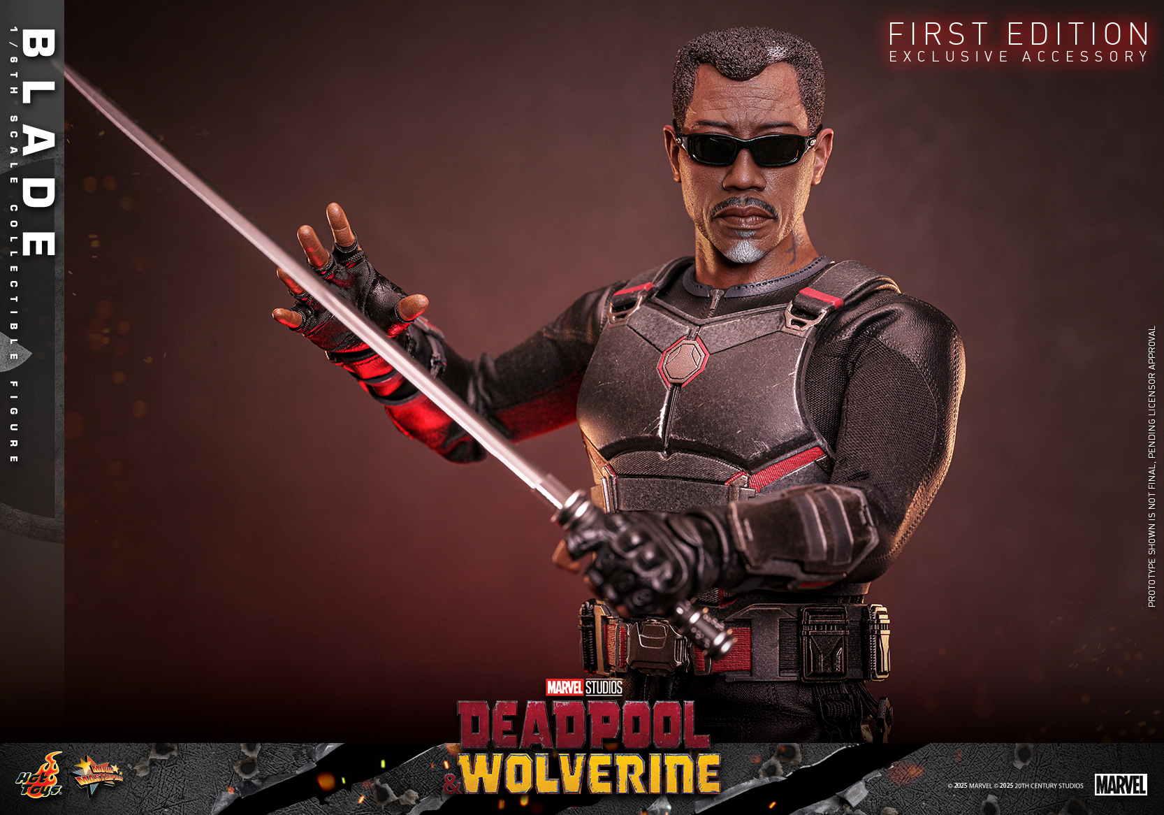 Hot Toys MMS791 Deadpool & Wolverine - Blade (First Edition)