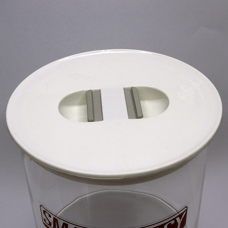 โถพลาสติกเกรด A โถใส่เมล็ดกาแฟ 1200ML. 1610-684