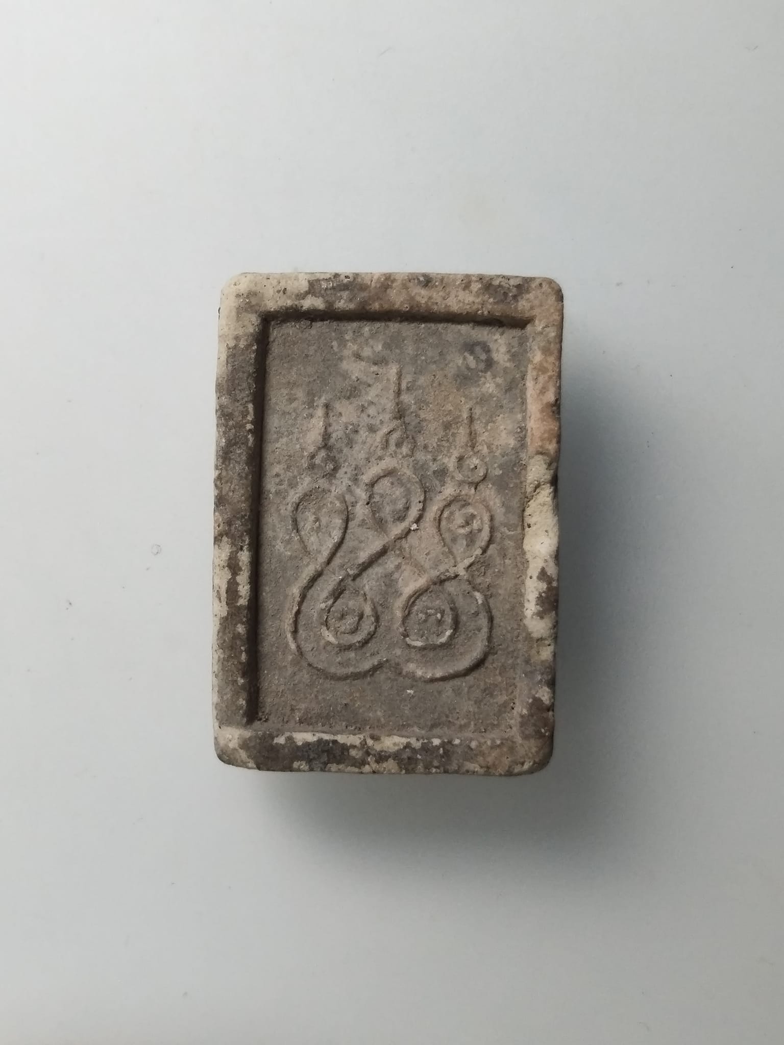 G897 พระสมเด็จคะแนน หลังยันต์ห้า ไม่ทราบที่