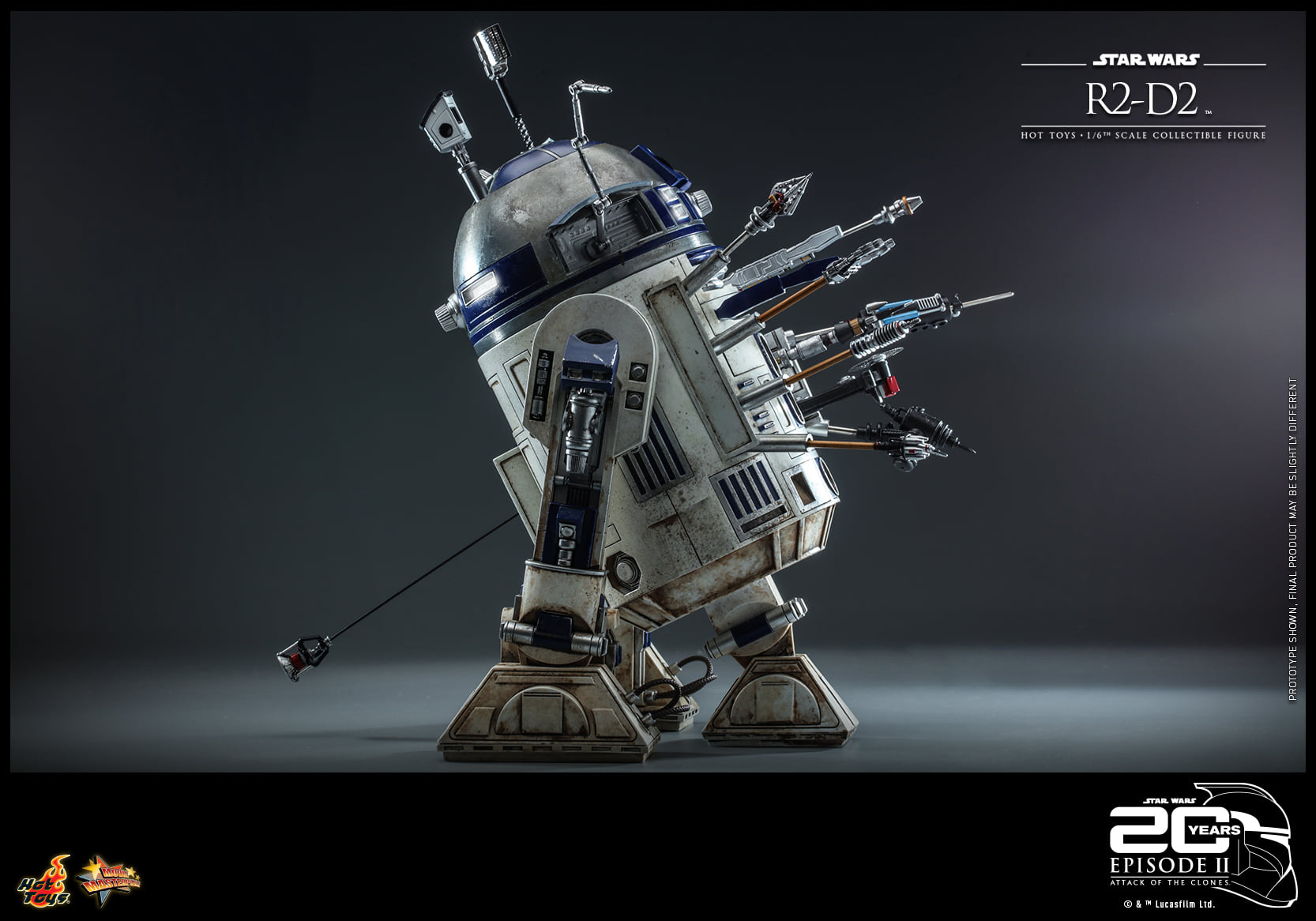 Hot Toys MMS651 1/6 Star Wars Episode II: Attack of the Clones™ - R2-D2™