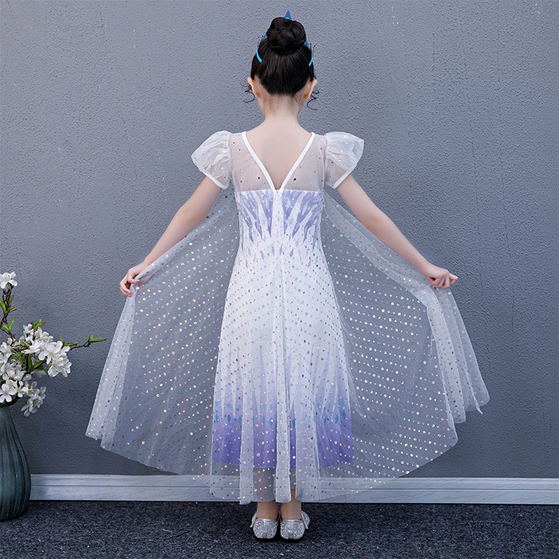 ชุดเจ้าหญิงเอลซ่า ภาค 2 Snow Queen รุ่นแขนตุ๊กตา
