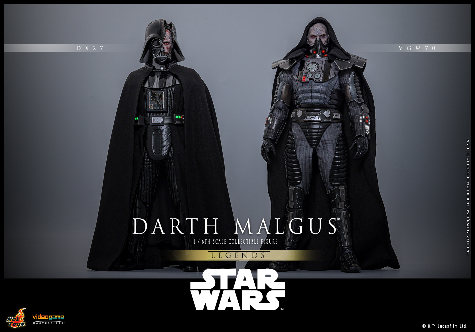 Hot Toys VGM70 Star Wars - Darth Malgus