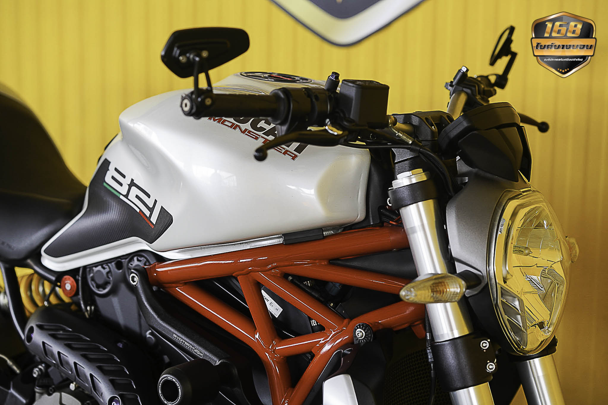 Ducati Monster 821 เเต่งเต็ม ปี 2016 ดาวห์เริ่มต้นที่ 7,640 บ.