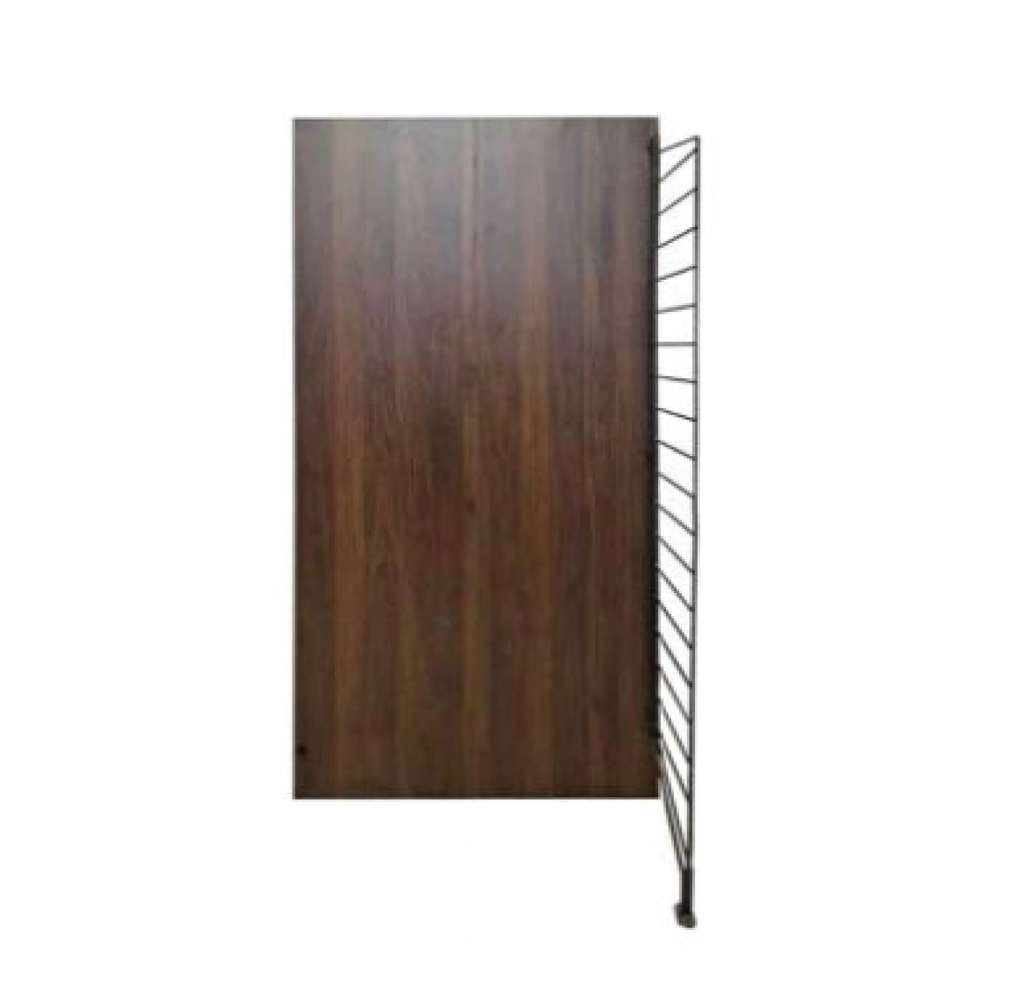 ผนังสำหรับชั้นวางพร้อมขารับ 1 ข้าง X-SPACE KASSA HOME รุ่น XS-4 ขนาด 76.2 x 33 x 192 ซม. สีวอลนัท