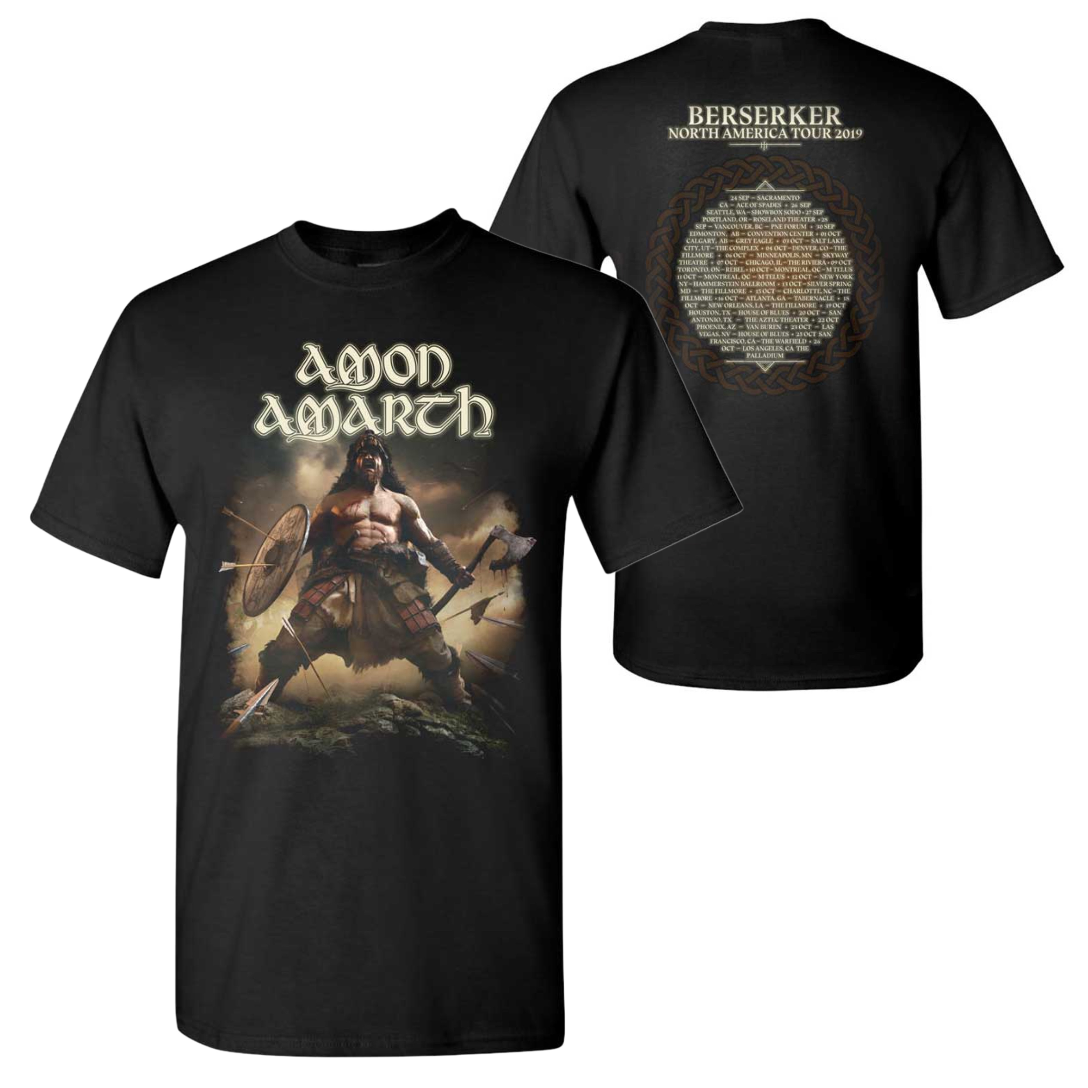 🇺🇸[PREORDER] เสื้อวง AMON AMARTH T-SHIRT รวมลายสุดฮิต ลิขสิทธิ์แท้จาก USA