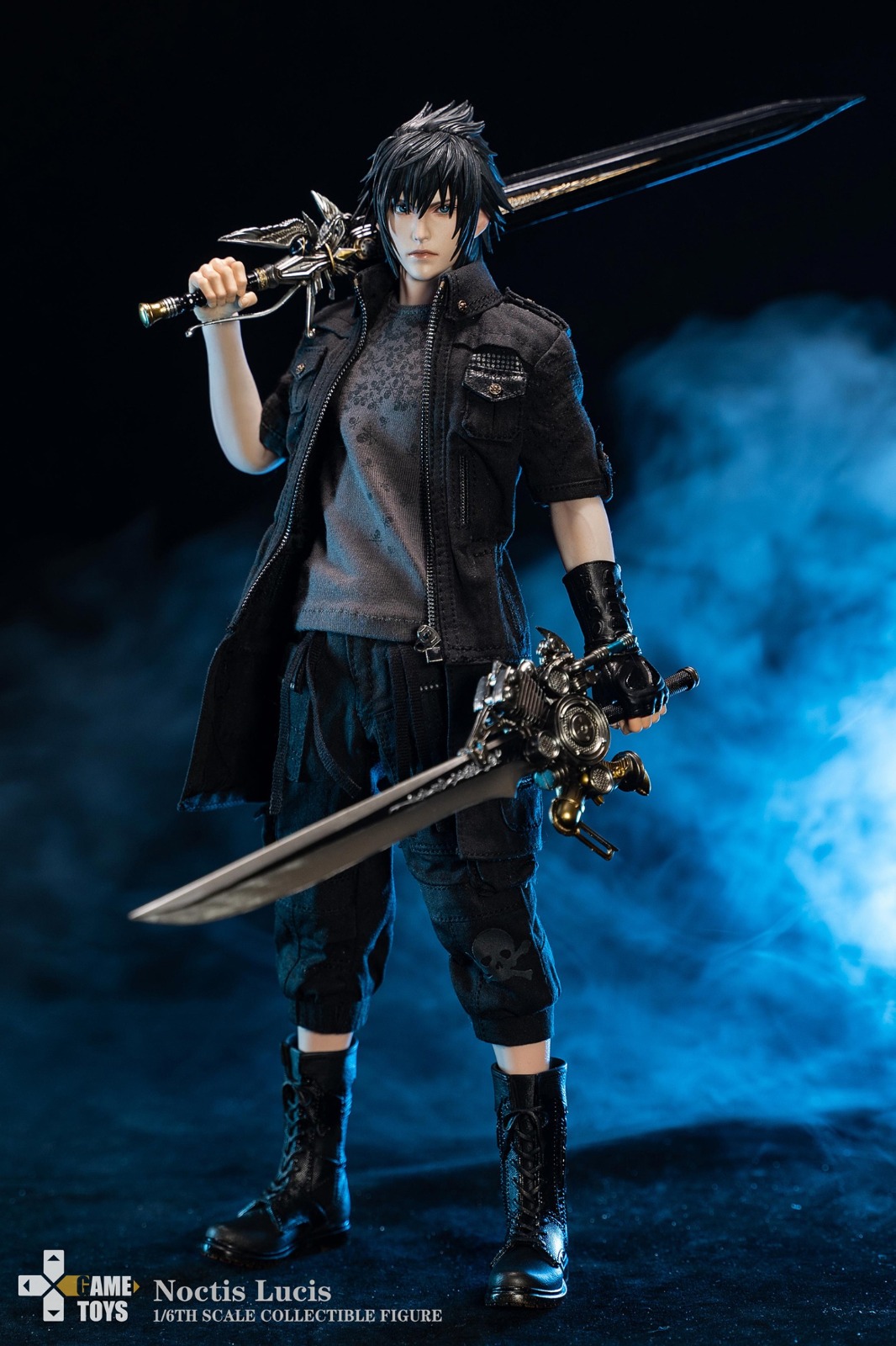 GAMETOYS GT-010 + GT-010A + GT-010B Noctis Lucis (Single Player Version) [FF15 Version] + (Main Body Purchase) + Throne (Additional Purchase)
