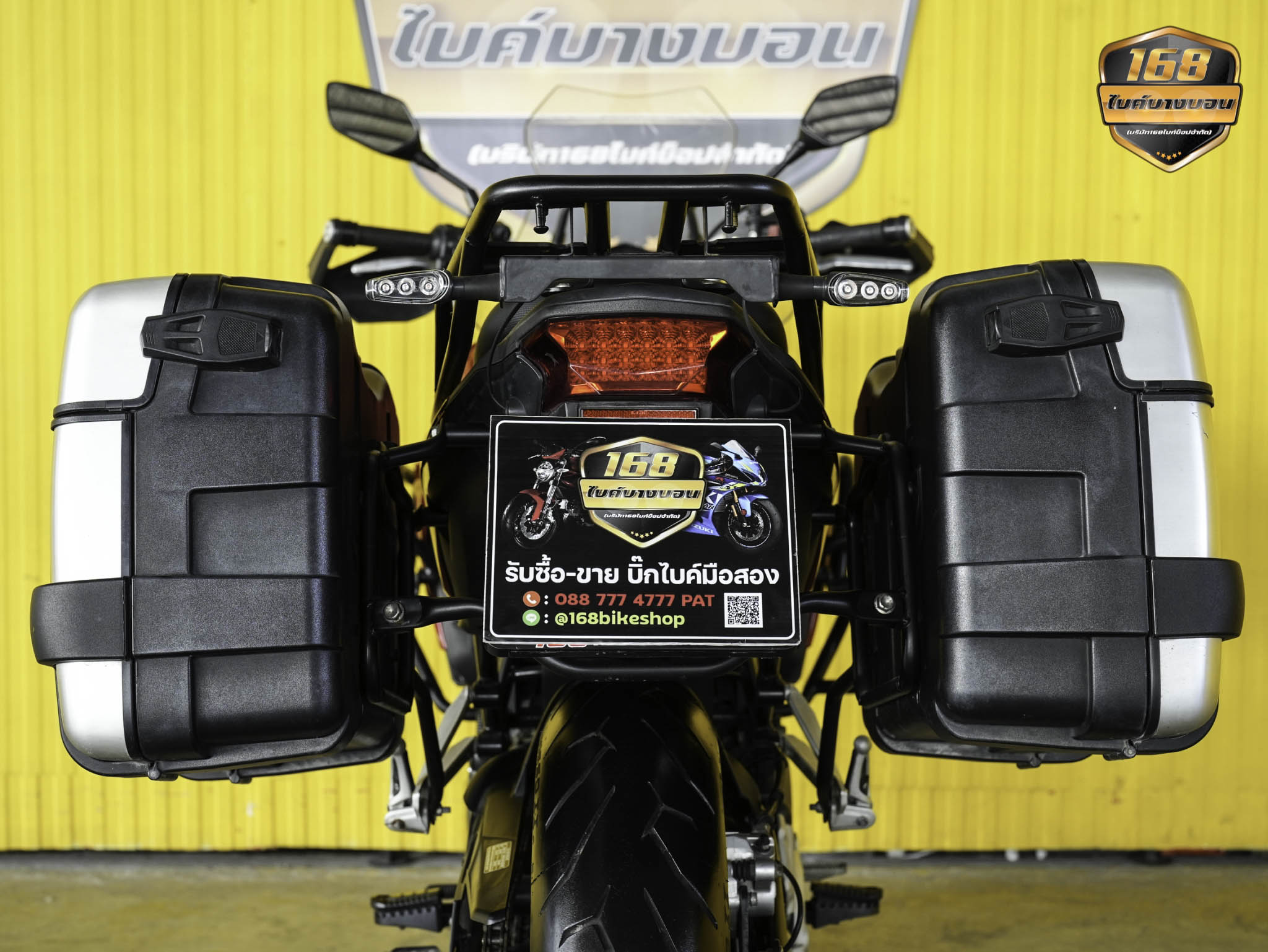 Benelli TRK 502 ปี 2018 ใช้ดาวห์เริ่มต้นที่ 19,000 บ.