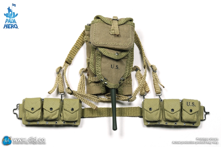 DID XA80012 1/12 Palm Hero Series WWII US 2nd Ranger Battalion Series 4 - Private Reiben