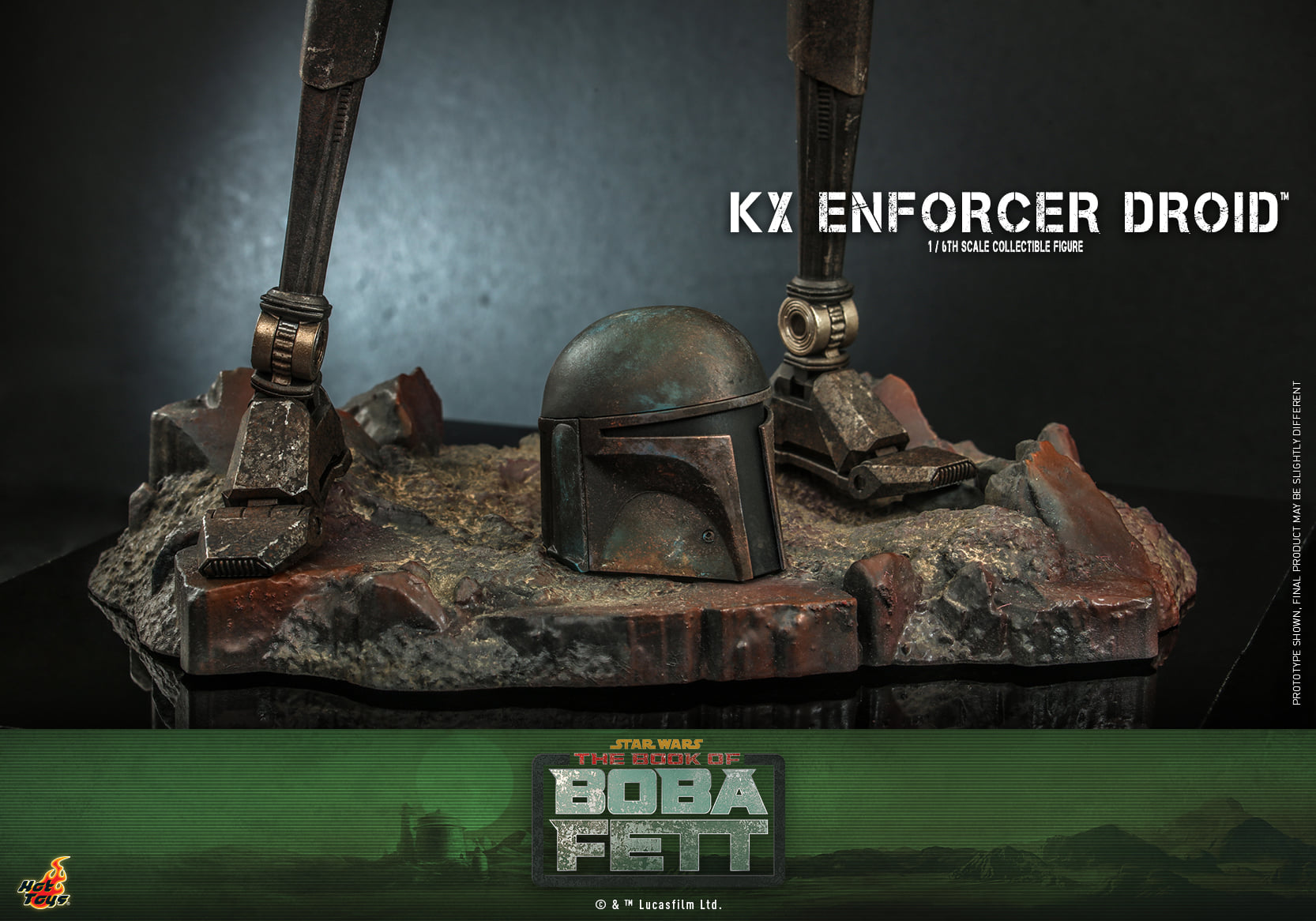 Hot Toys TMS072 1/6 Star Wars: The Book of Boba Fett™ - KX Enforcer Droid™
