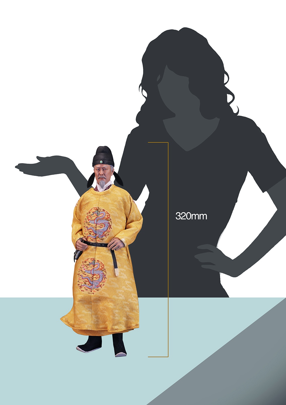 303TOYS ES3007 1/6 10TH ANIVERSARY SERIES OF EMPERORS LI SHIMIN - EMPEROR TAIZONG OF TANG (ENTRY TEXTILE VERSION)