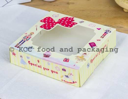 กล่องบราวนี่ ลายสีน้ำ - เหลือง Special For You (20ใบ) BT0108101