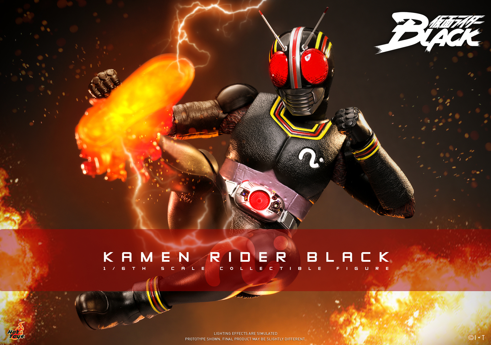 25/08/2568 Hot Toys TMS158 Kamen Rider Black - Kamen Rider Black