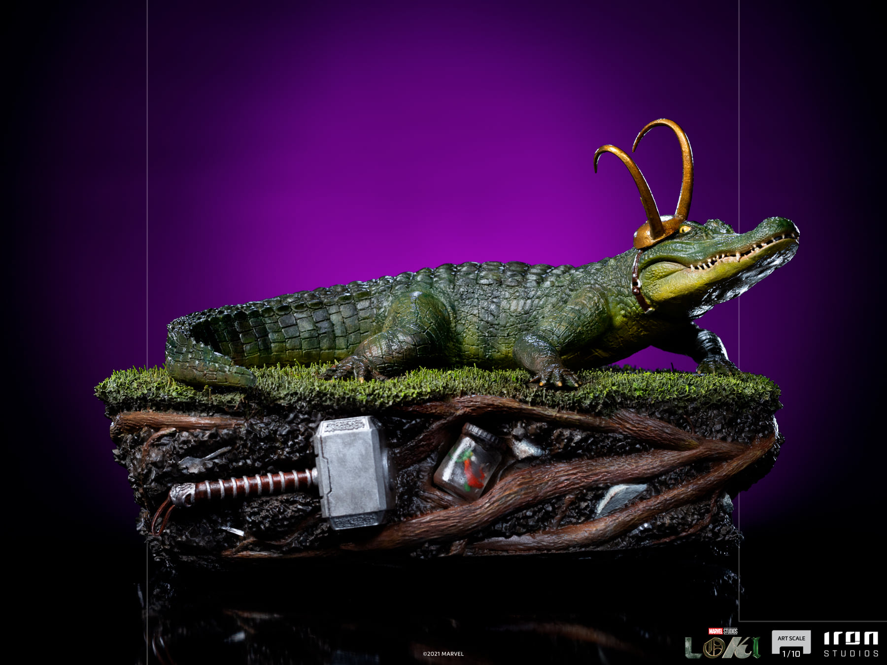 Iron Studios Art Scale 1/10 Loki - Alligator Loki