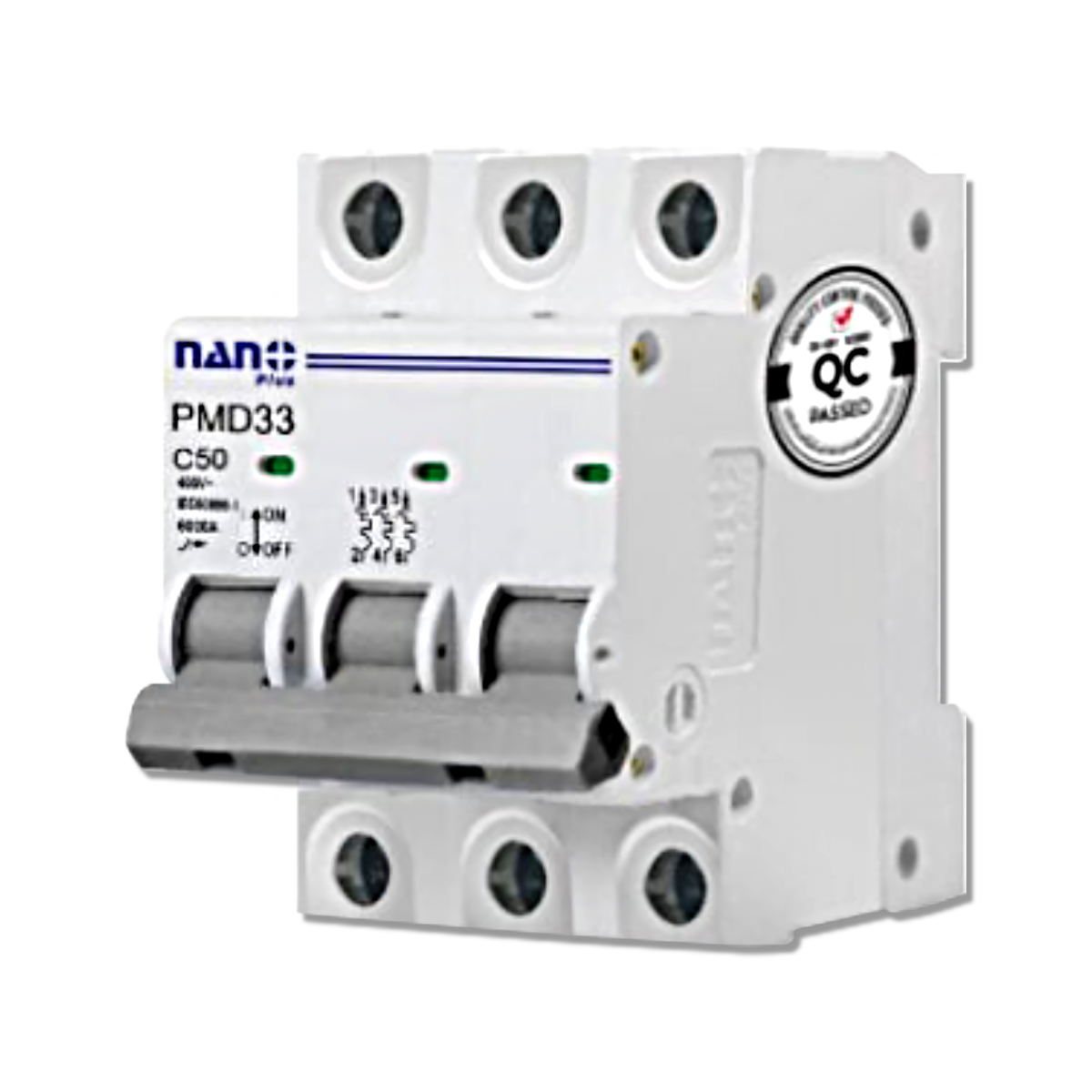 NANO เซอร์กิตเบรกเกอร์ NANO PLUS 3P 50A 6kA