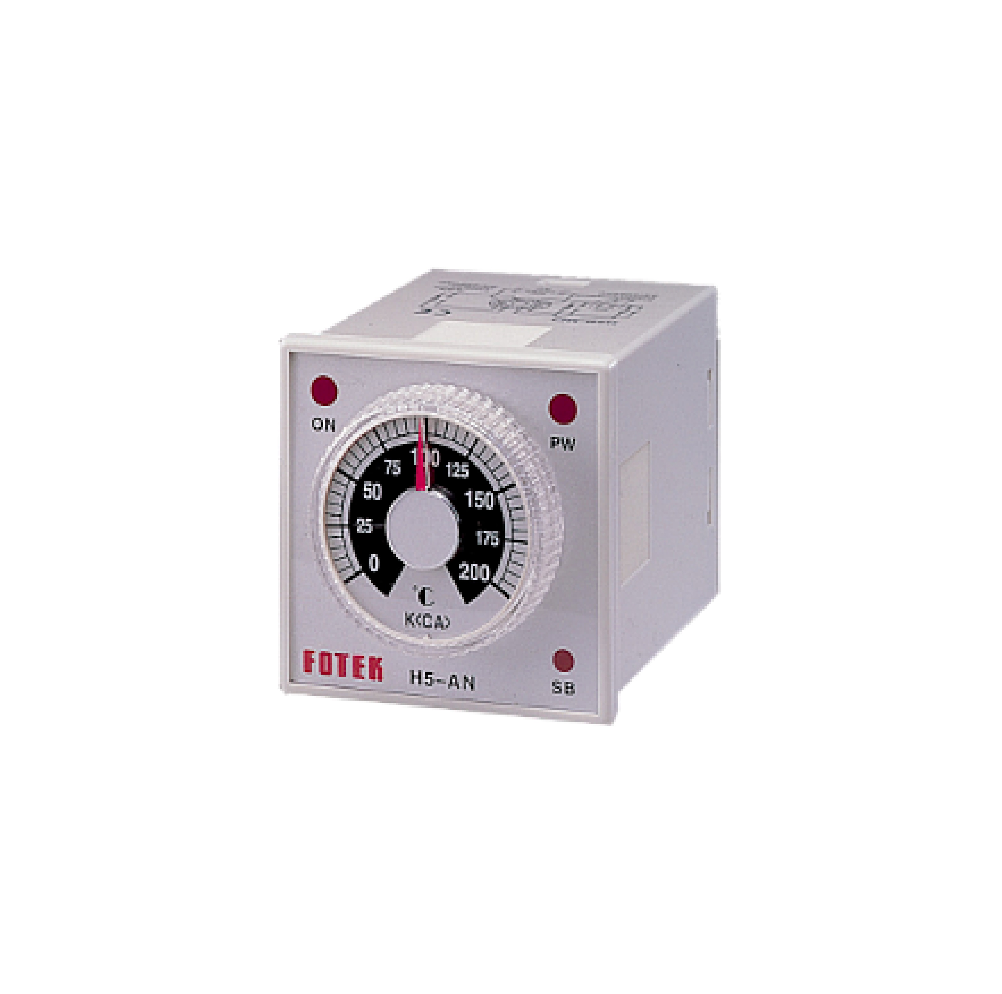 Fotek Temperature Controller 110-220VAC รุ่น H5-AN-R4 แบบหมุน 0-400c 8ขากลม 48x48 Temp ตัวควบคุมอุณหภูมิ