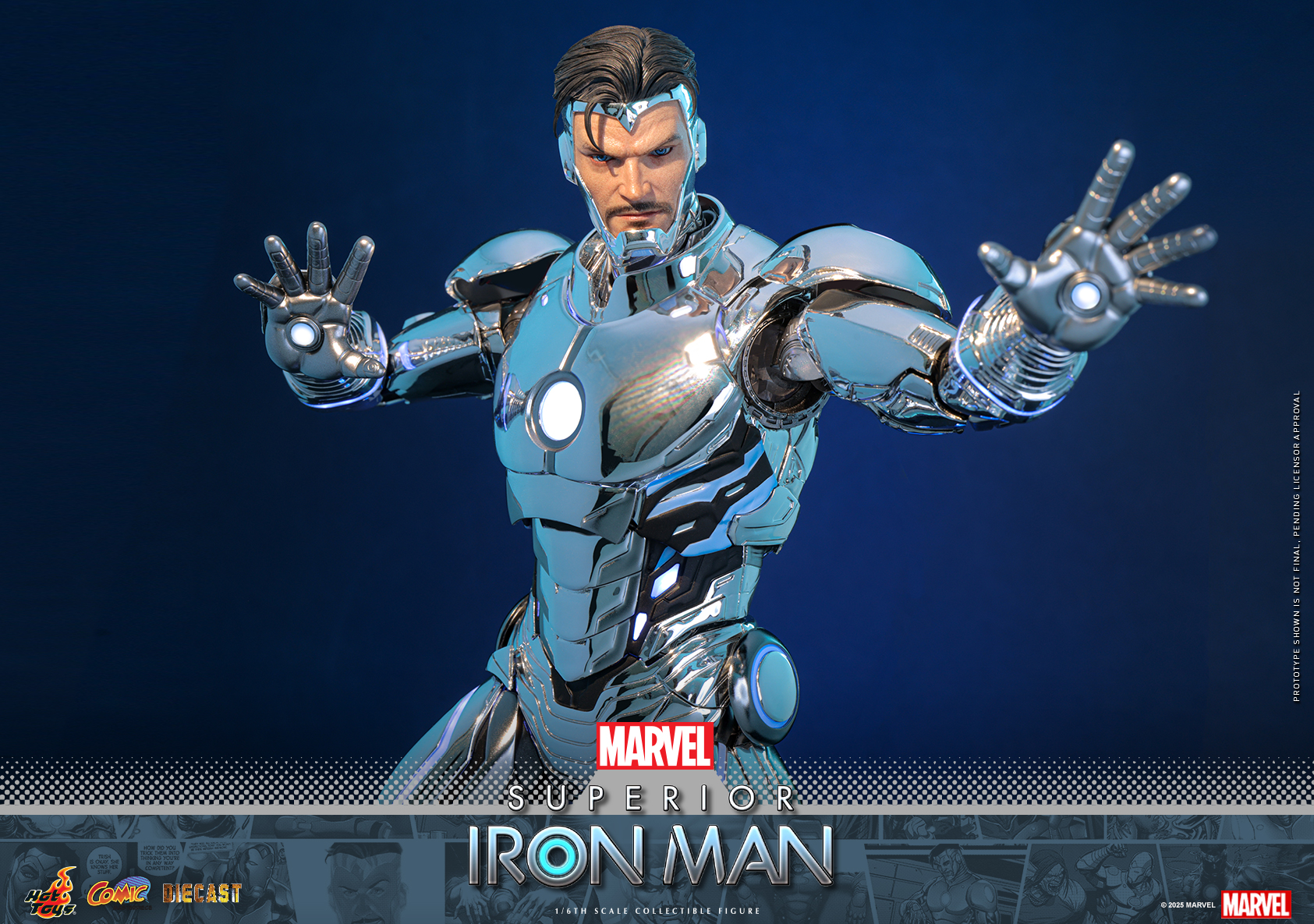 25/08/2568 Hot Toys CMS026D73 Marvel Comics - Superior Iron Man