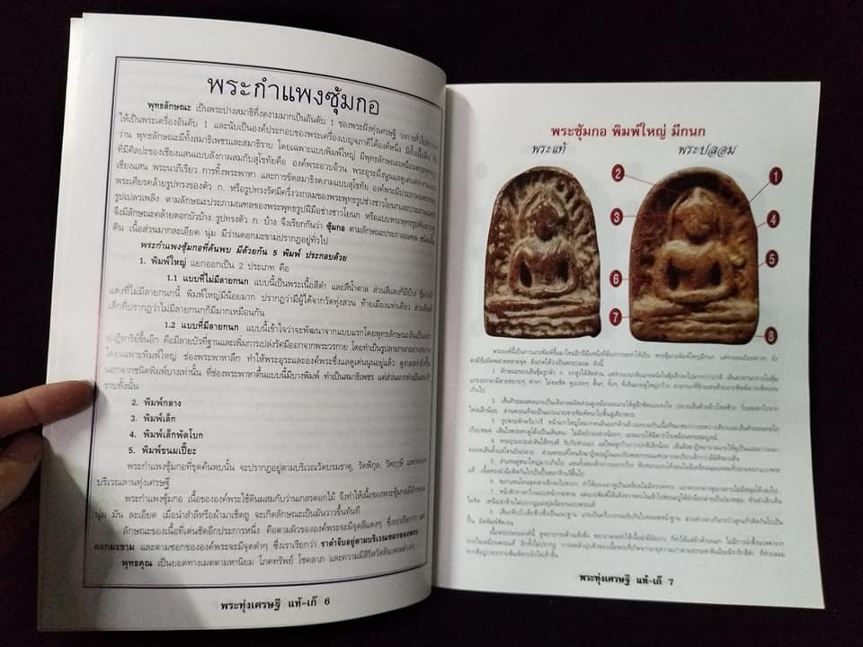 ศึกษาเปรียบเทียบ พระกรุทุ่งเศรษฐียอดนิยม แท้เก๊